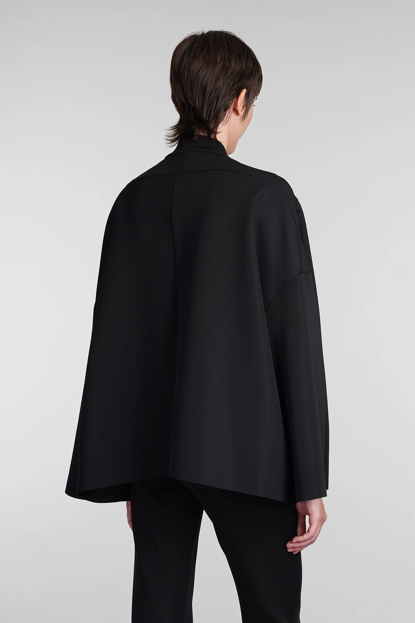 Sail jkt Casual jacket in black polyester - Image 3
