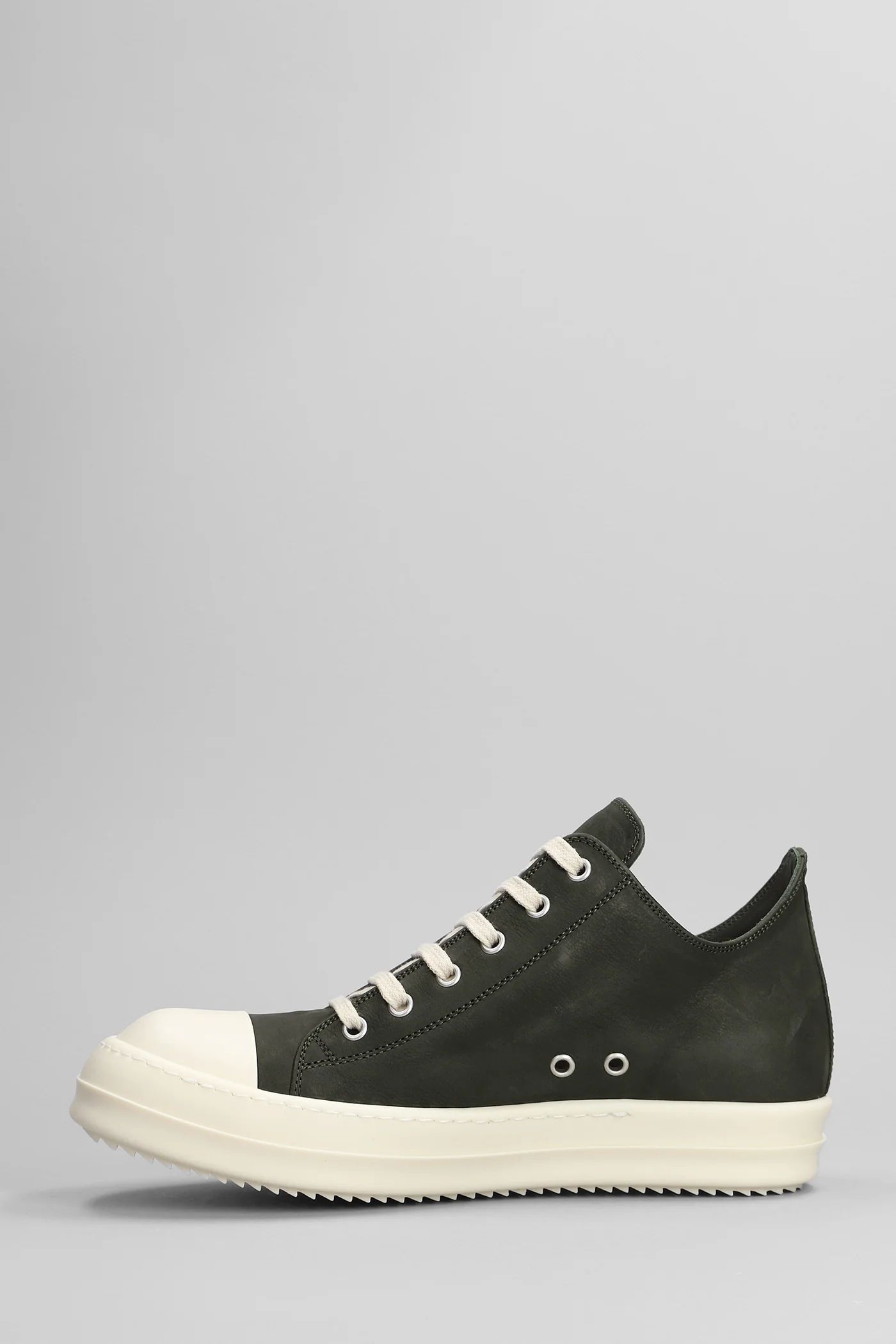Low sneaks Sneakers in green leather - Image 3