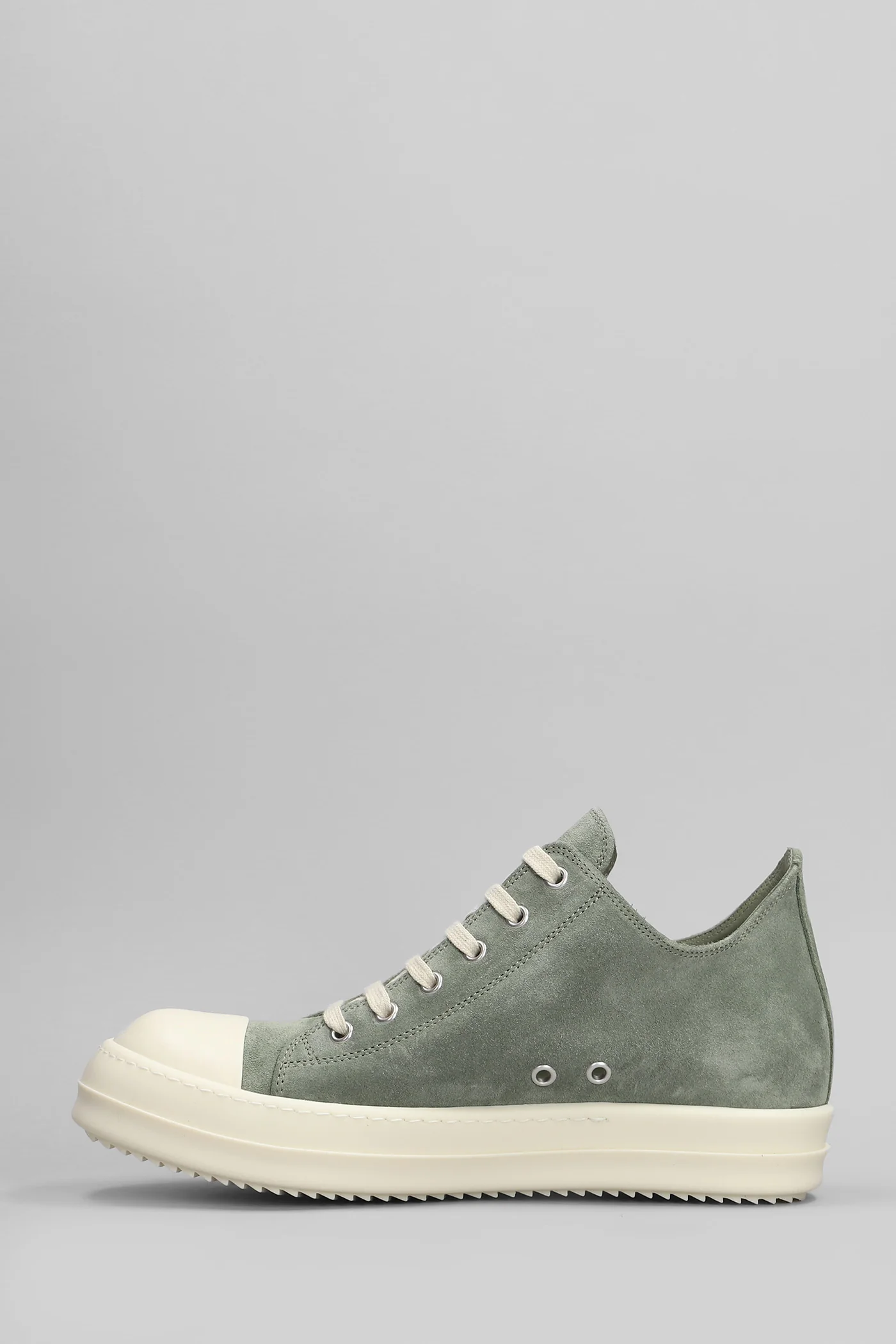 Low sneaks Sneakers in green suede - Image 3