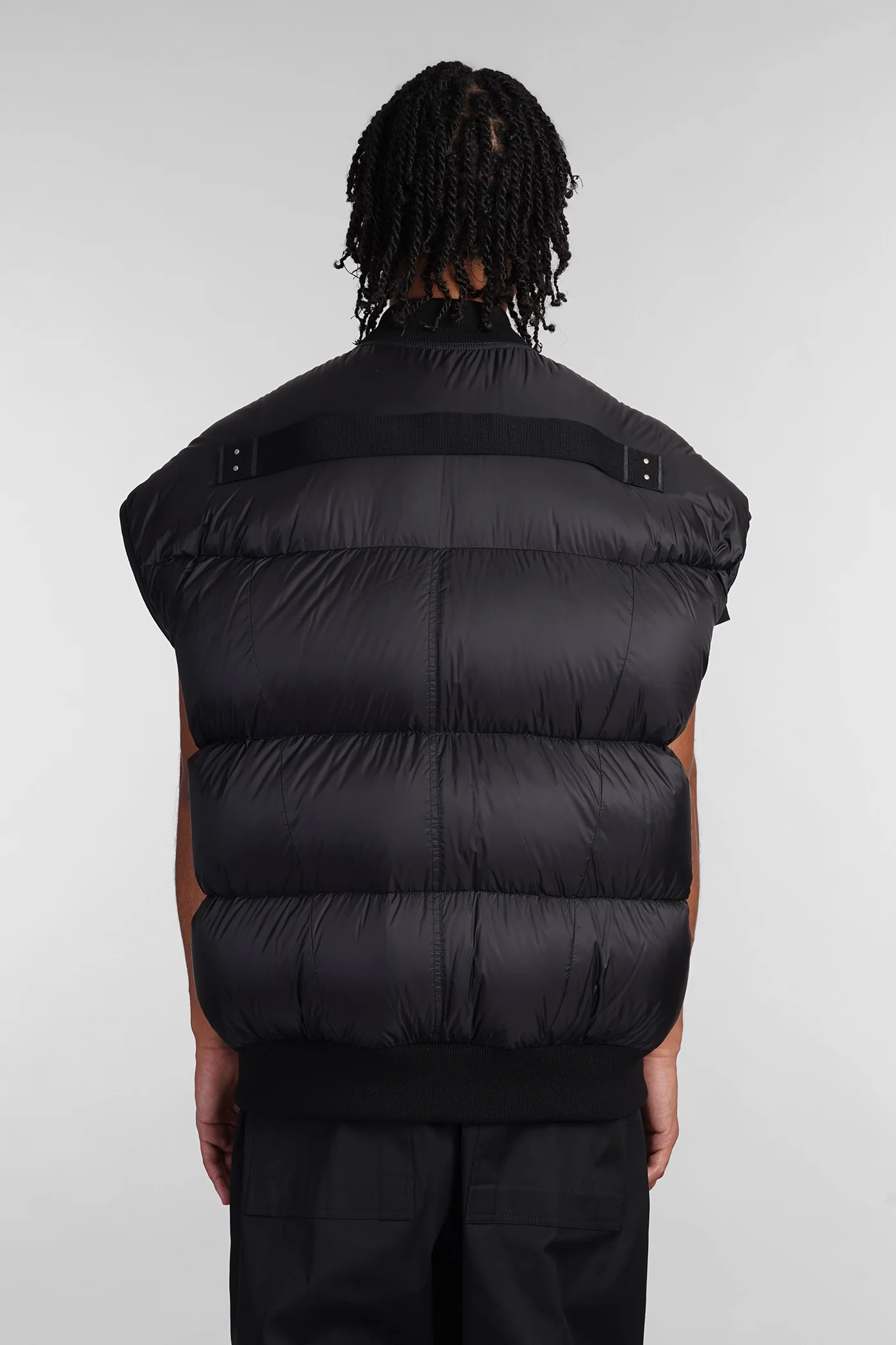 Luxor flight vest puffer in black polyamide - Image 3