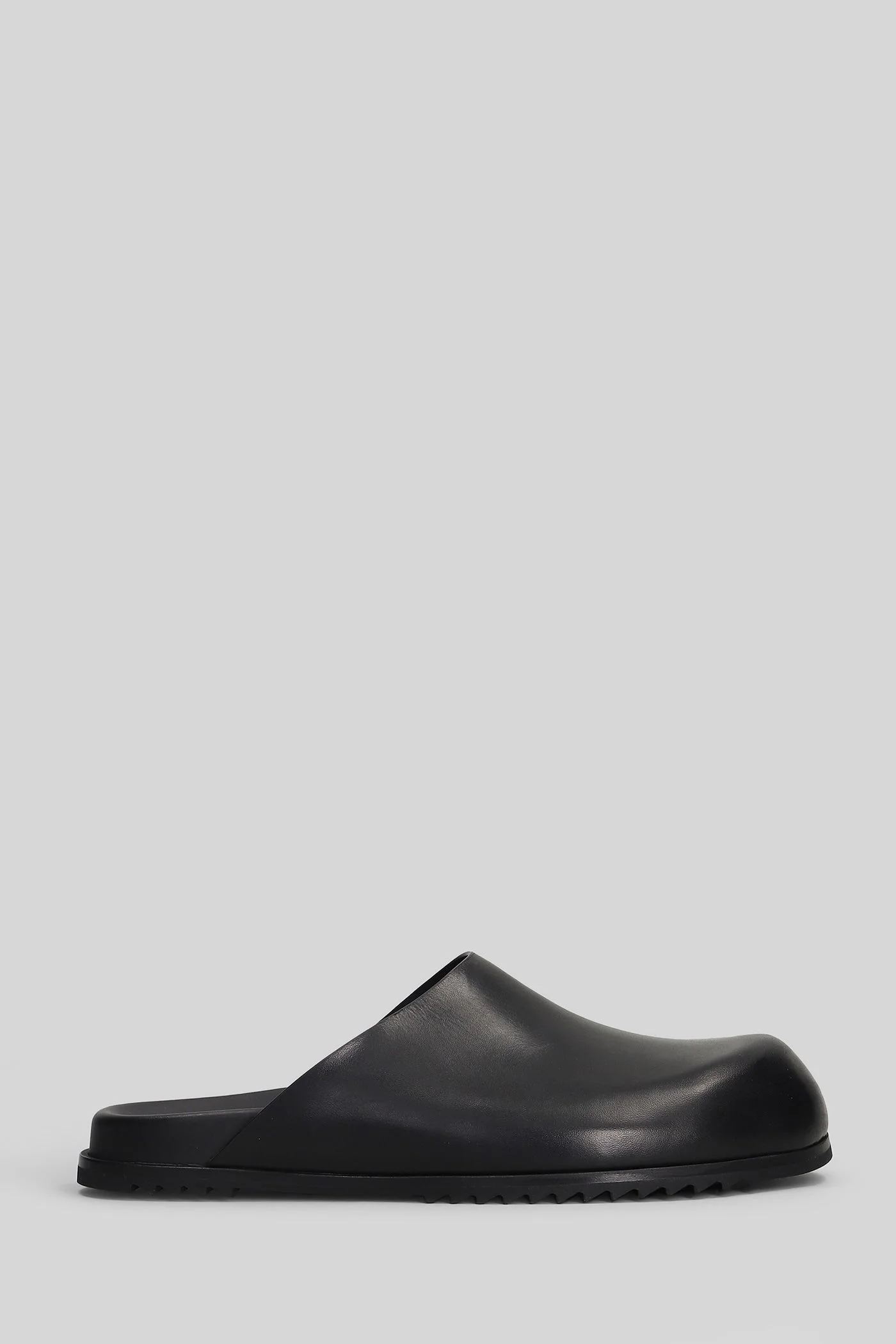 Mule granola Slipper-Mule in black leather