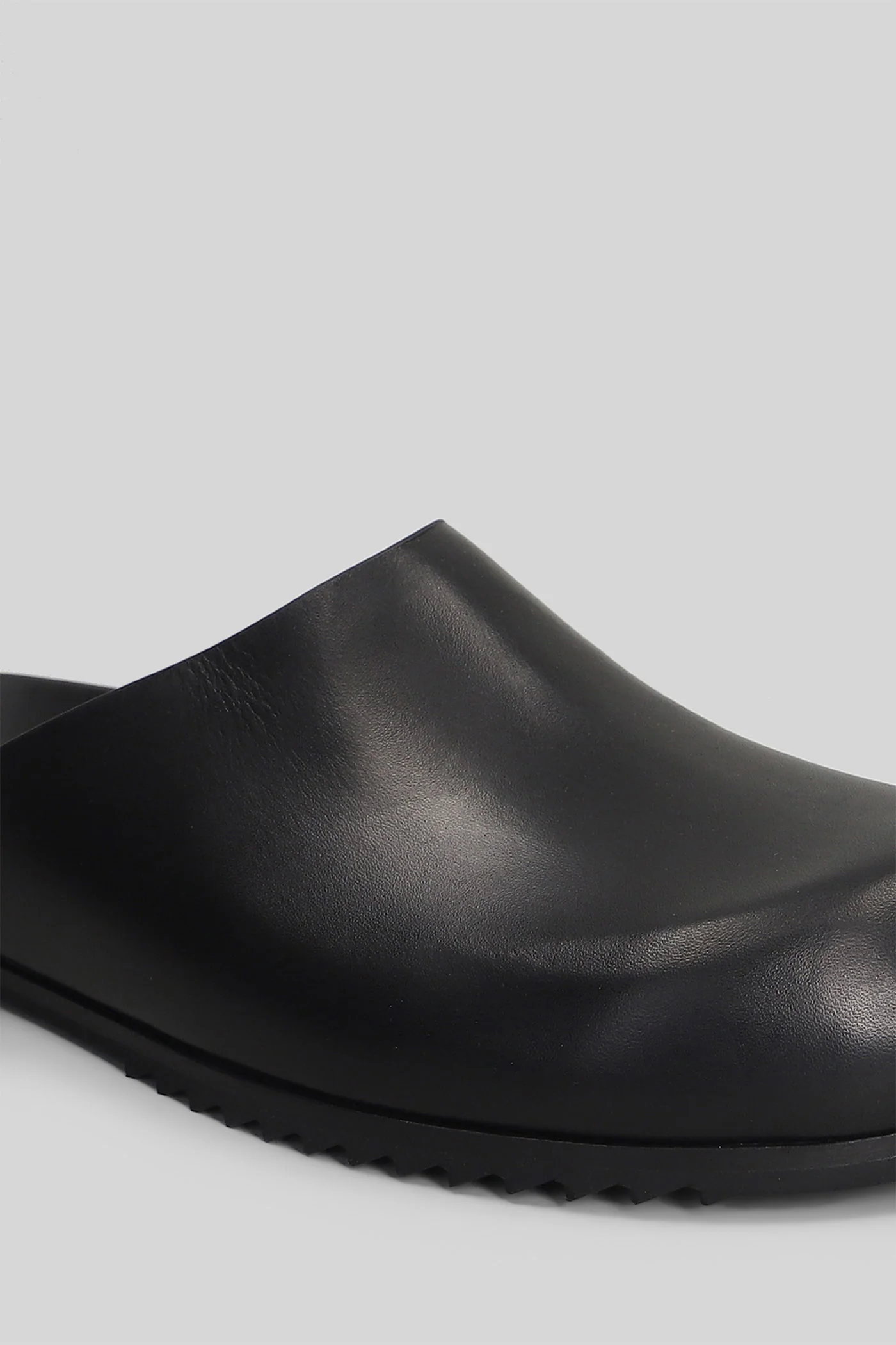 Mule granola Slipper-Mule in black leather - Image 5