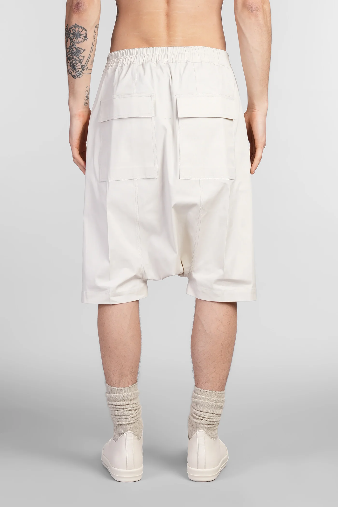 Rick s pods Pants in beige cotton - Image 3
