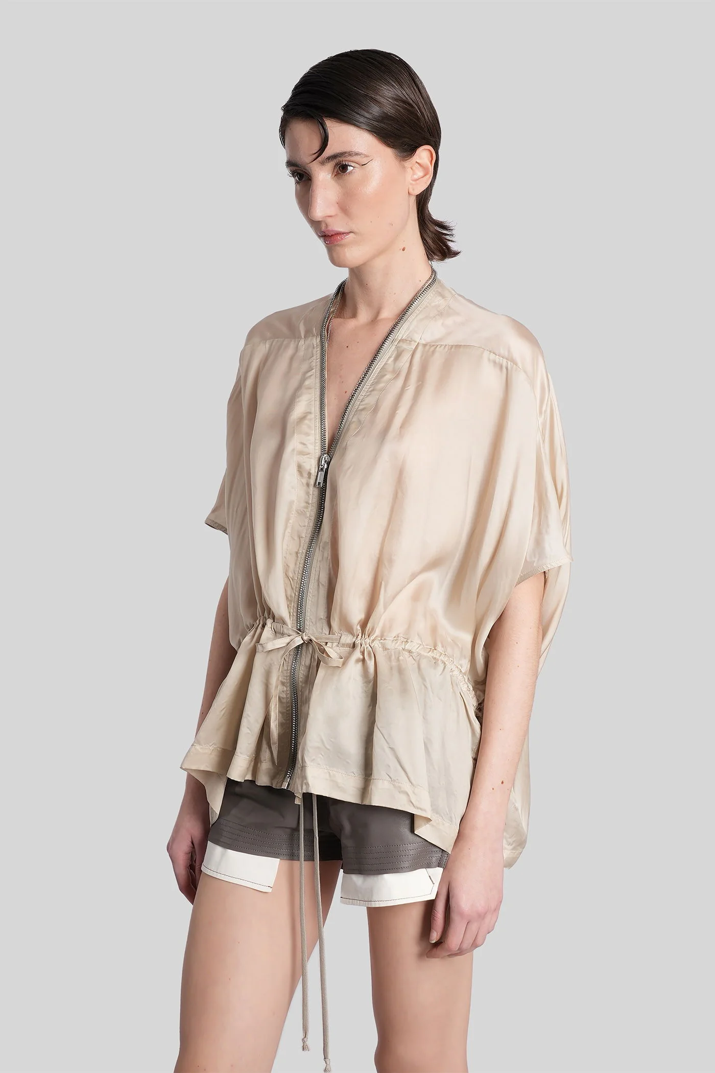 Sail jkt Casual jacket in beige polyamide polyester - Image 4