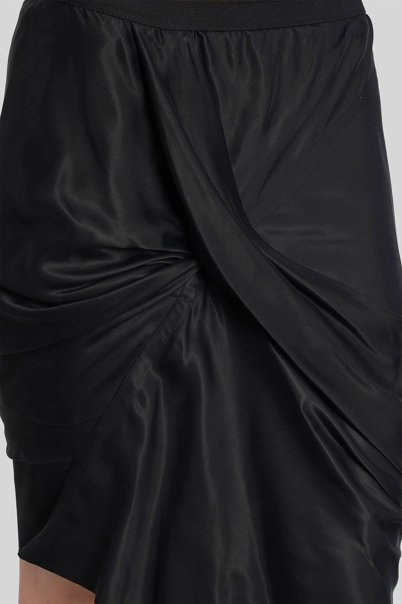 Seb mini Skirt in black polyamide polyester - Image 5