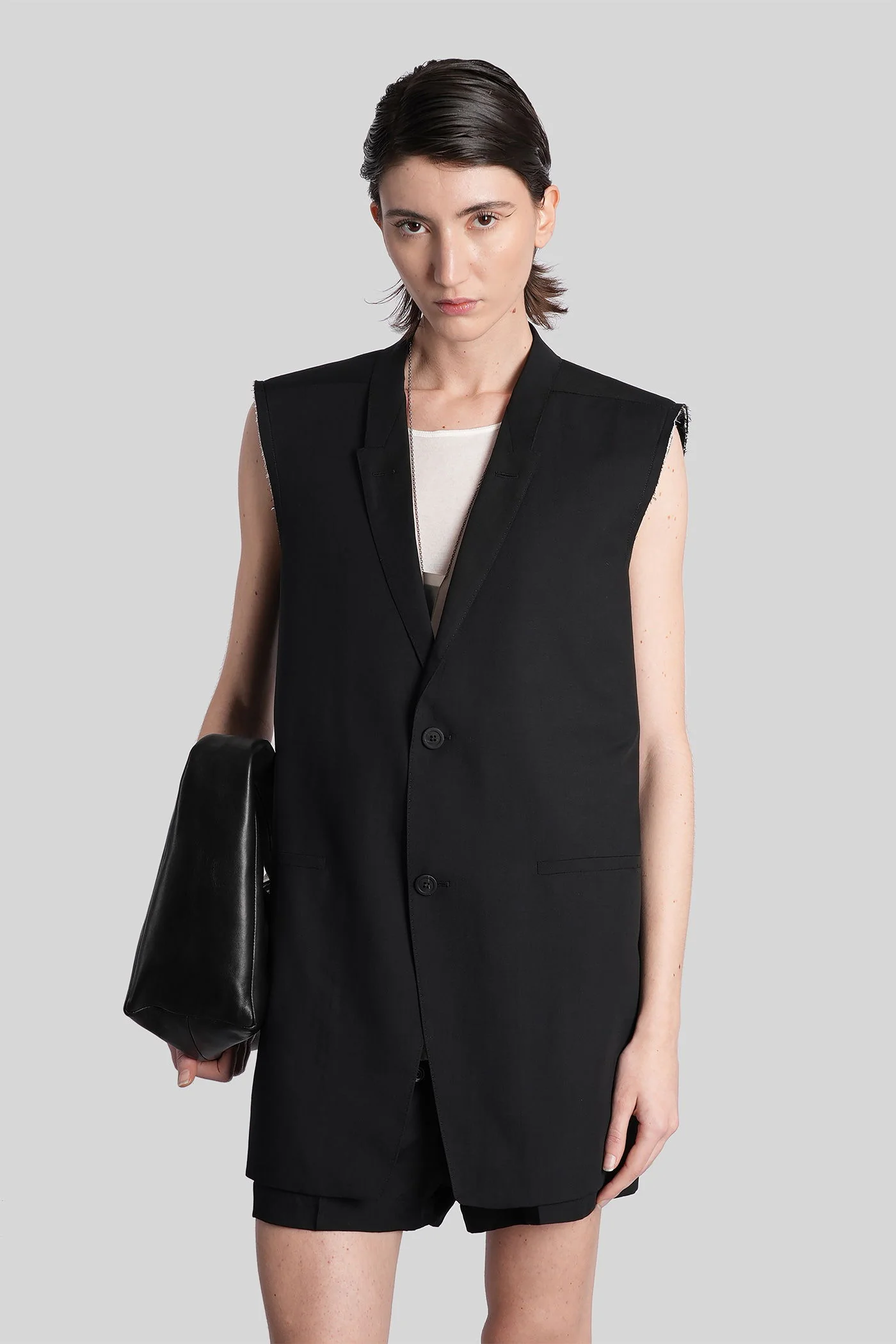 Sl concordian jkt Blazer in black wool