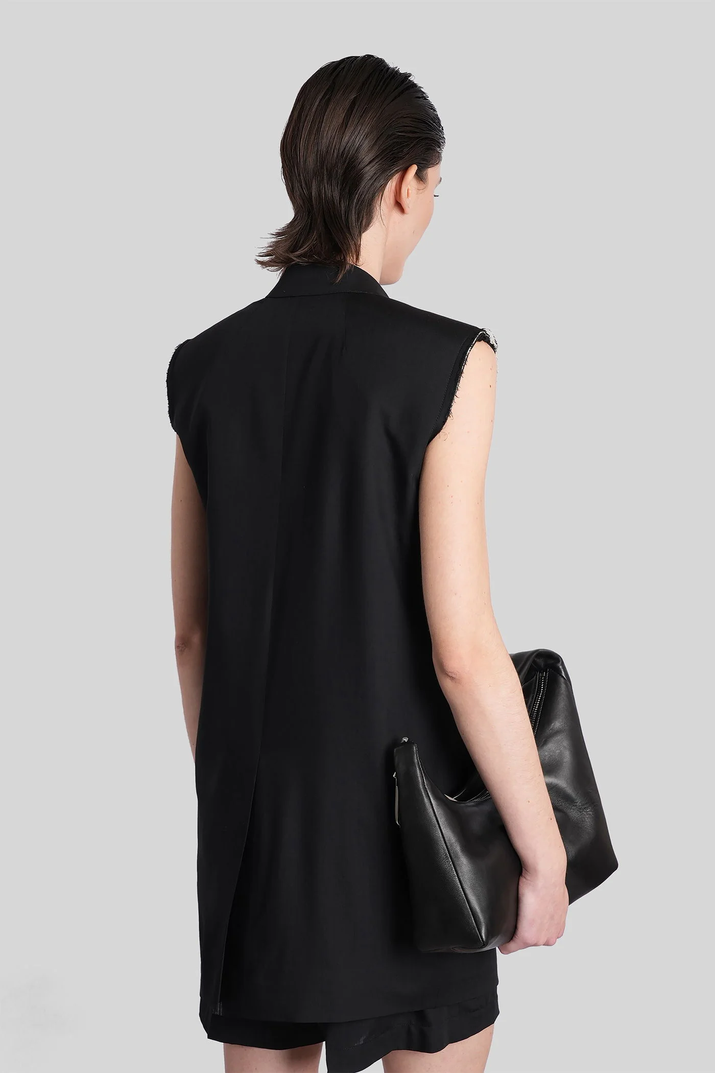 Sl concordian jkt Blazer in black wool - Image 3