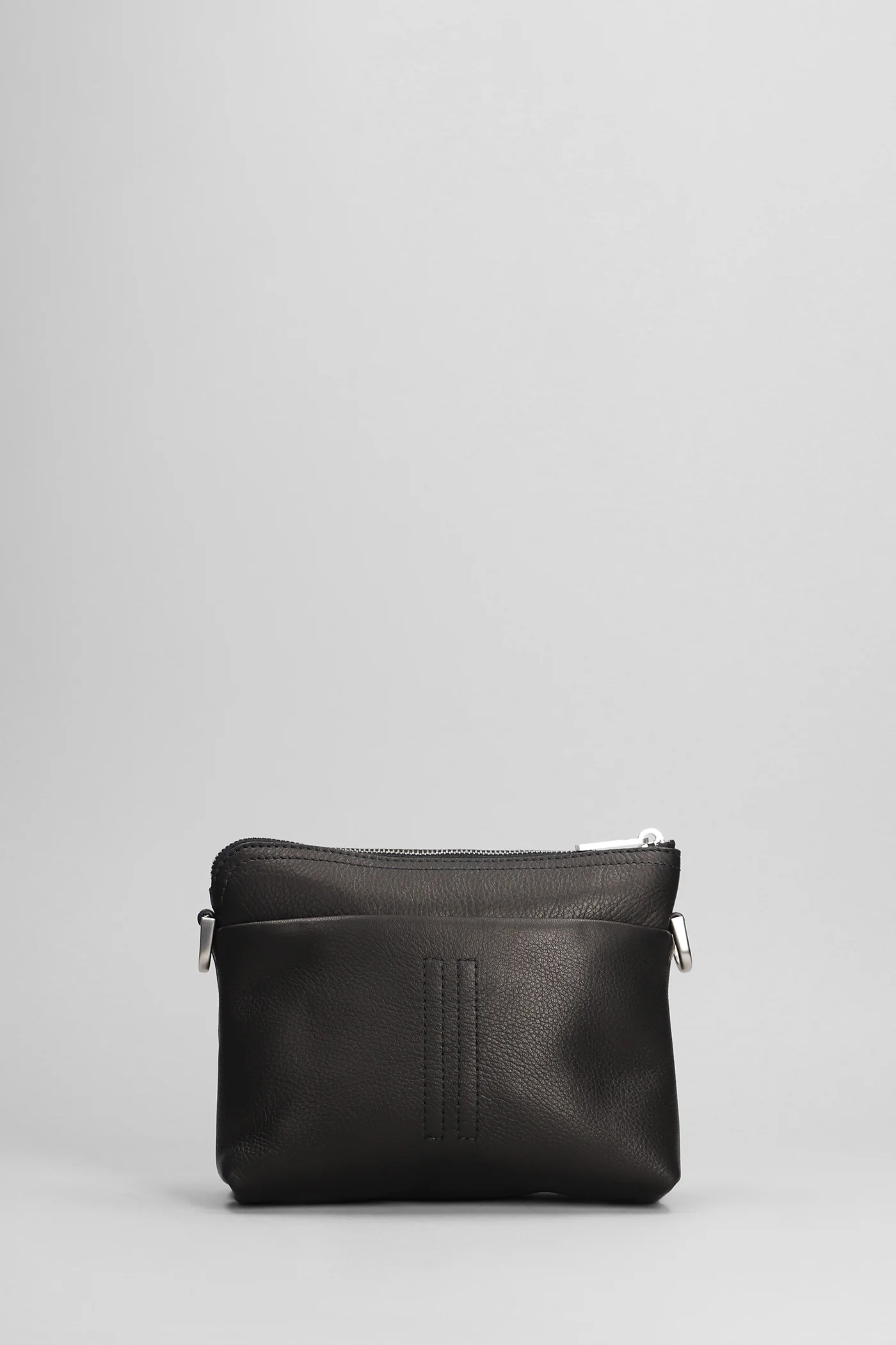Small adri Shoulder bag in black leather - Image 3