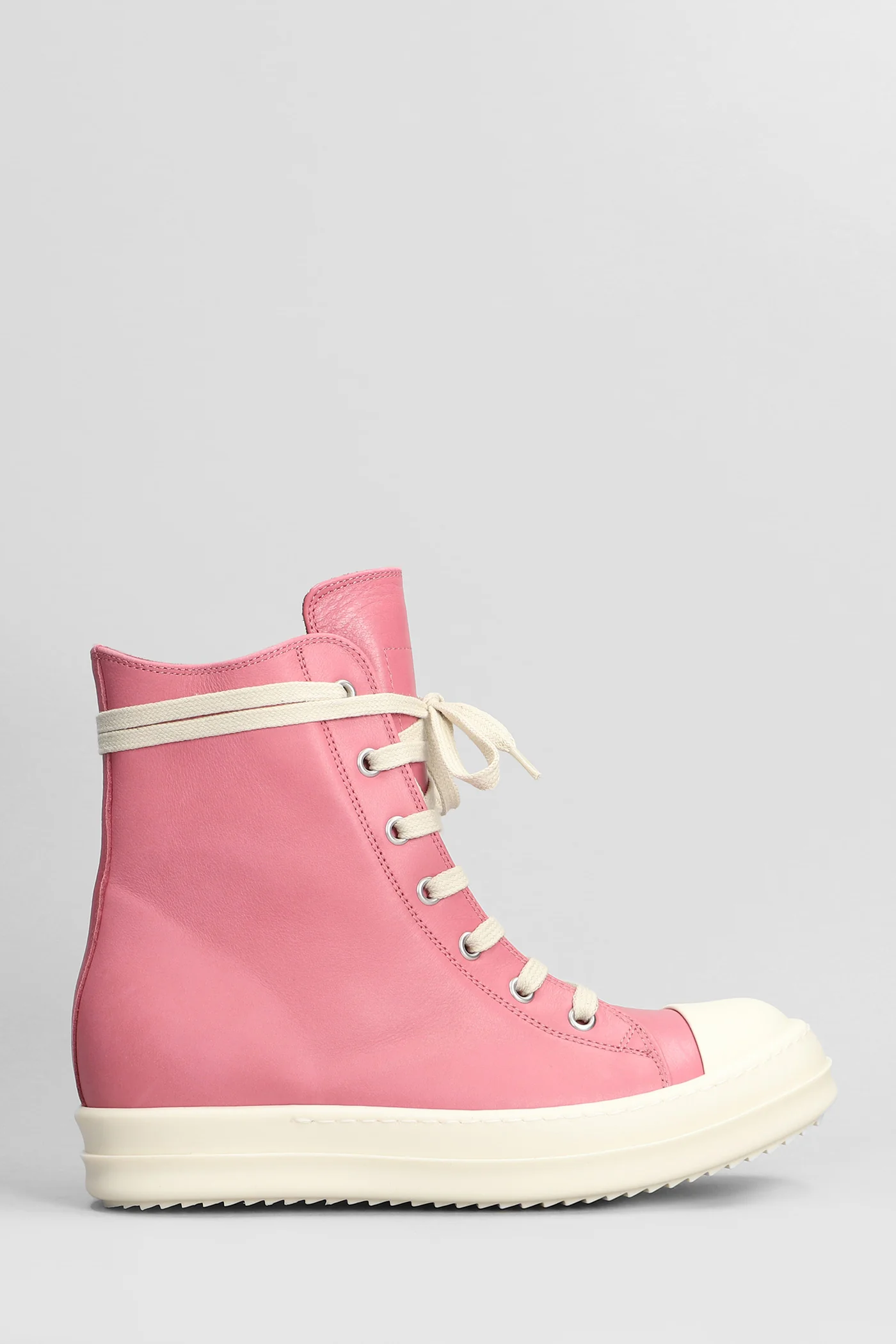 Sneakers Sneakers in rose-pink leather - Image 16