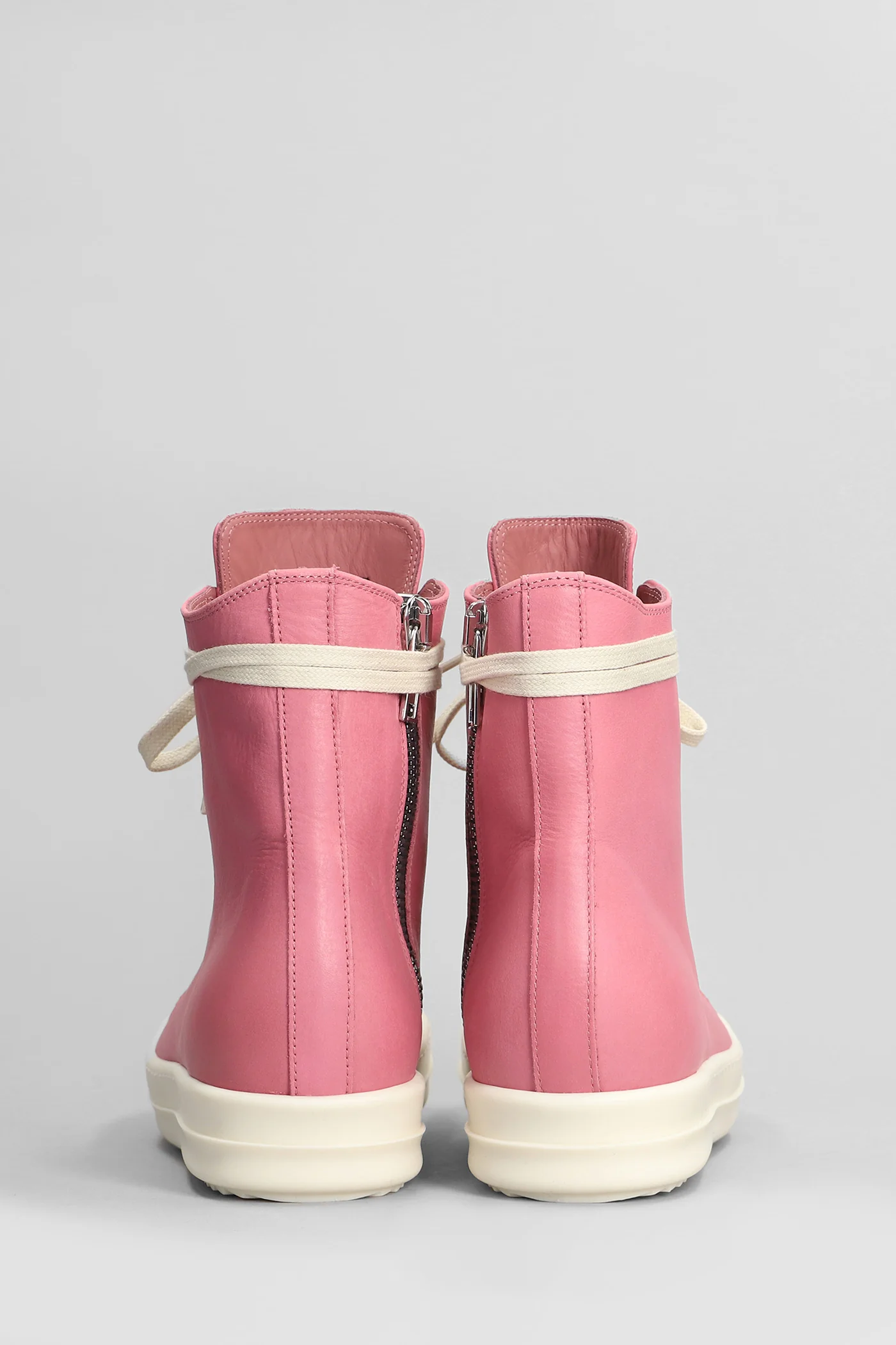 Sneakers Sneakers in rose-pink leather - Image 29