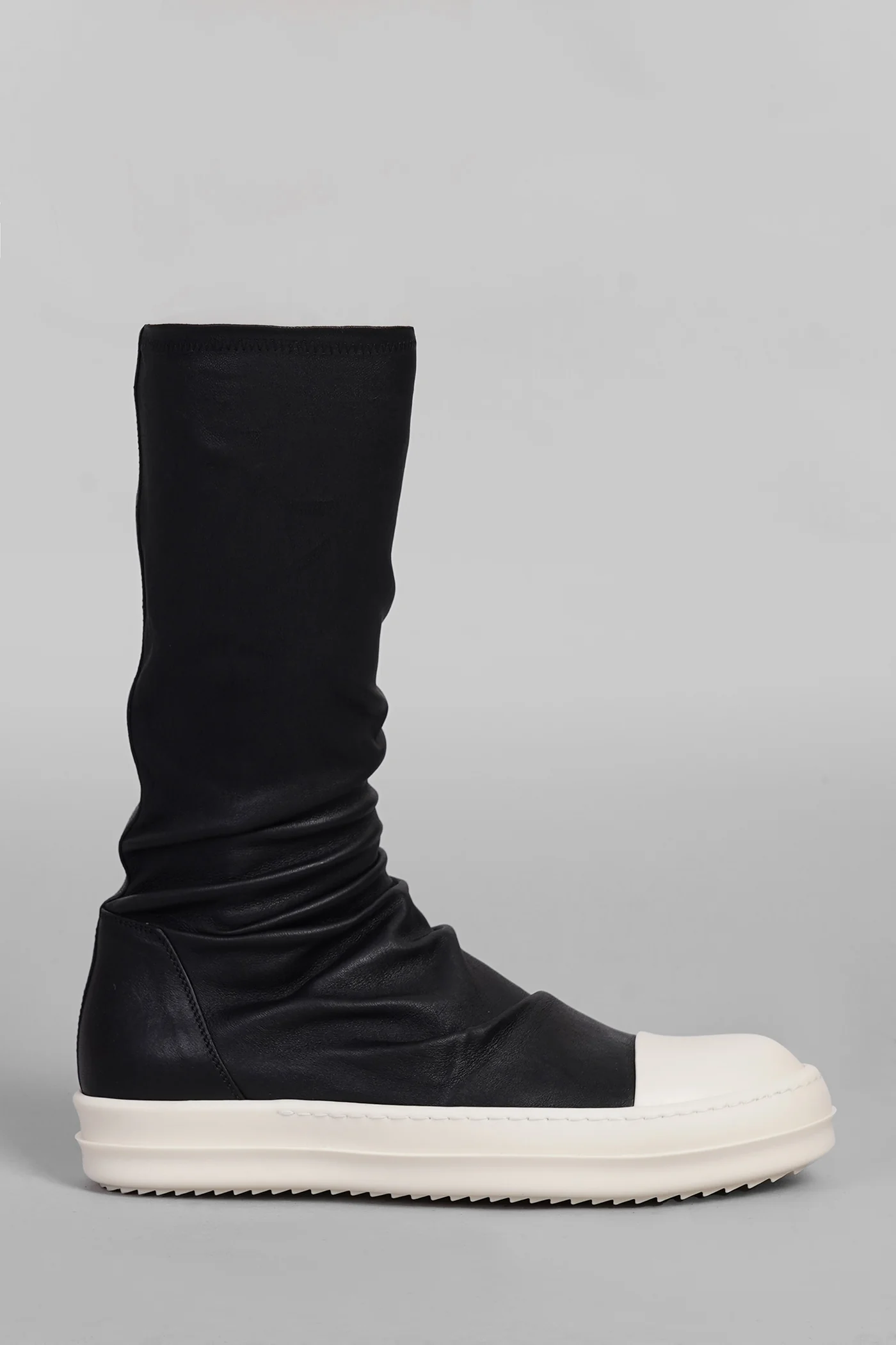 Sock sneak Sneakers in black leather