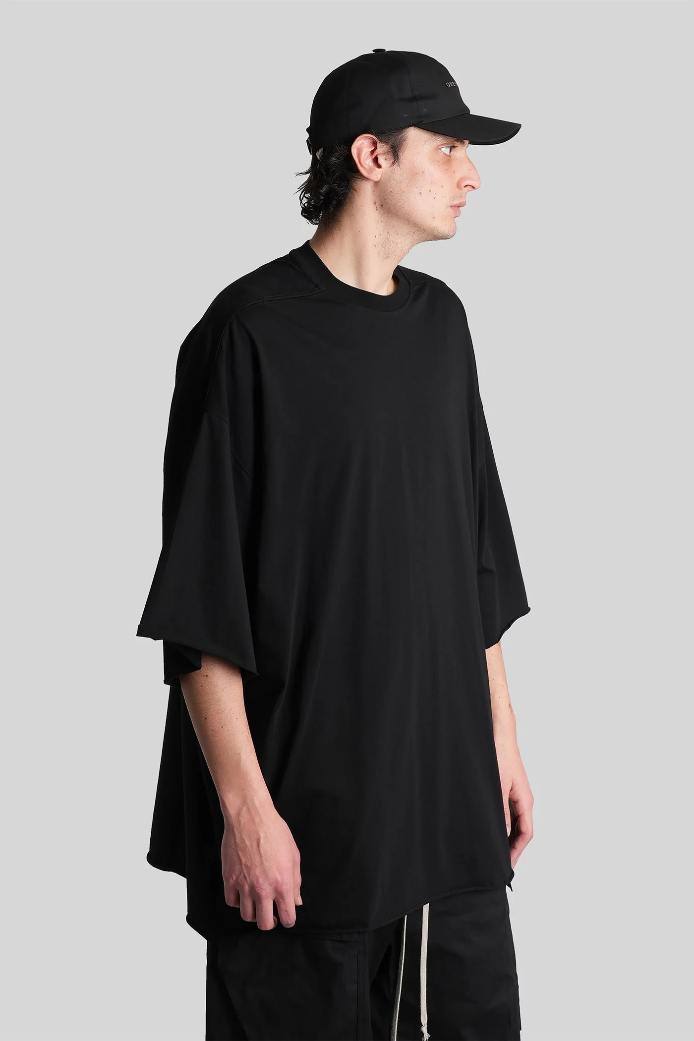 Tommy t T-Shirt in black cotton - Image 4
