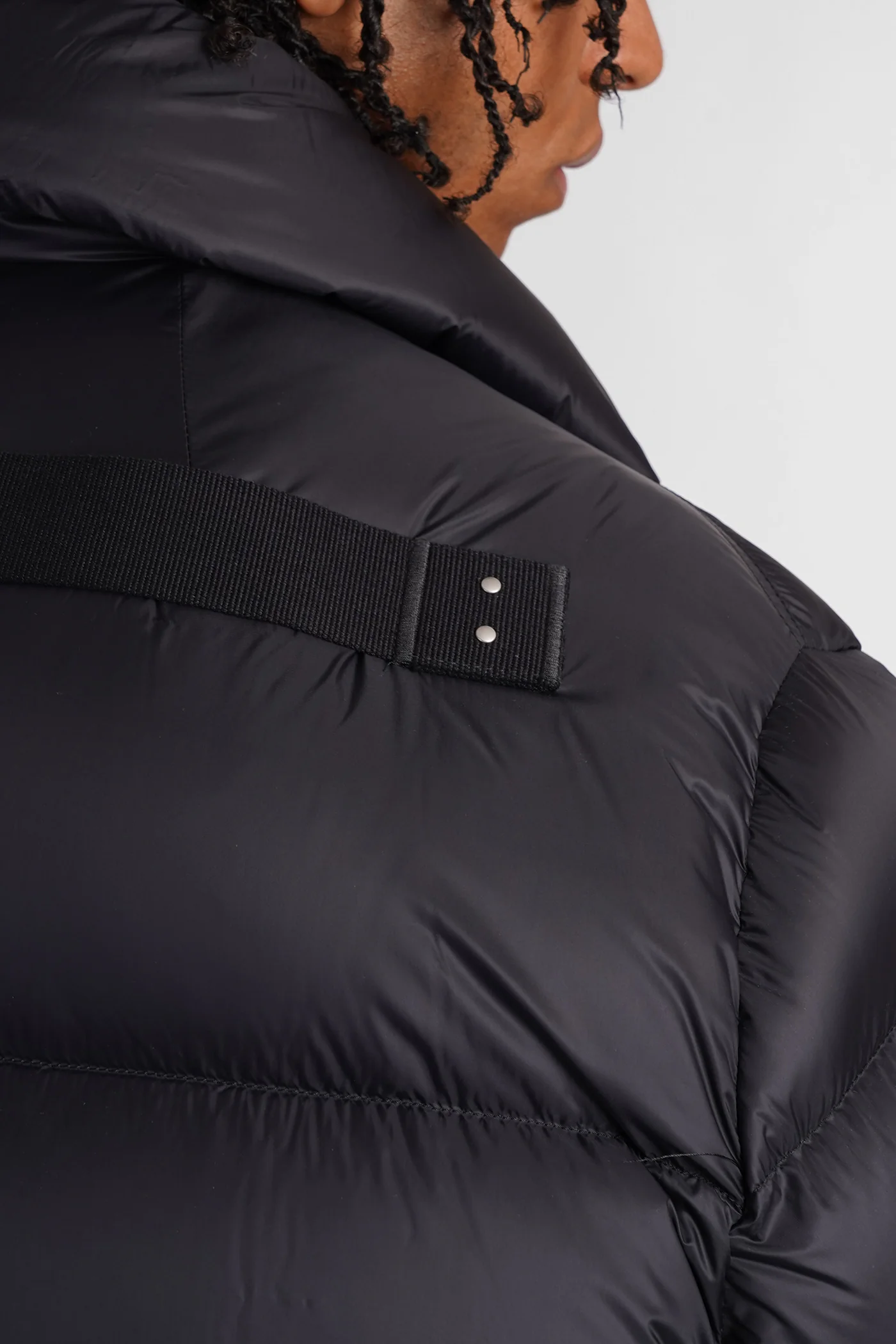 Turtle jkt puffer in black polyamide - Image 5