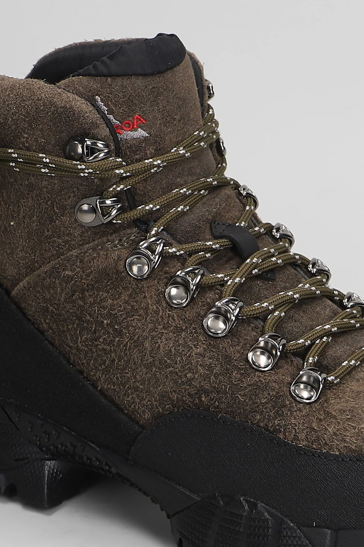Andreas Combat boots in brown suede - Image 5
