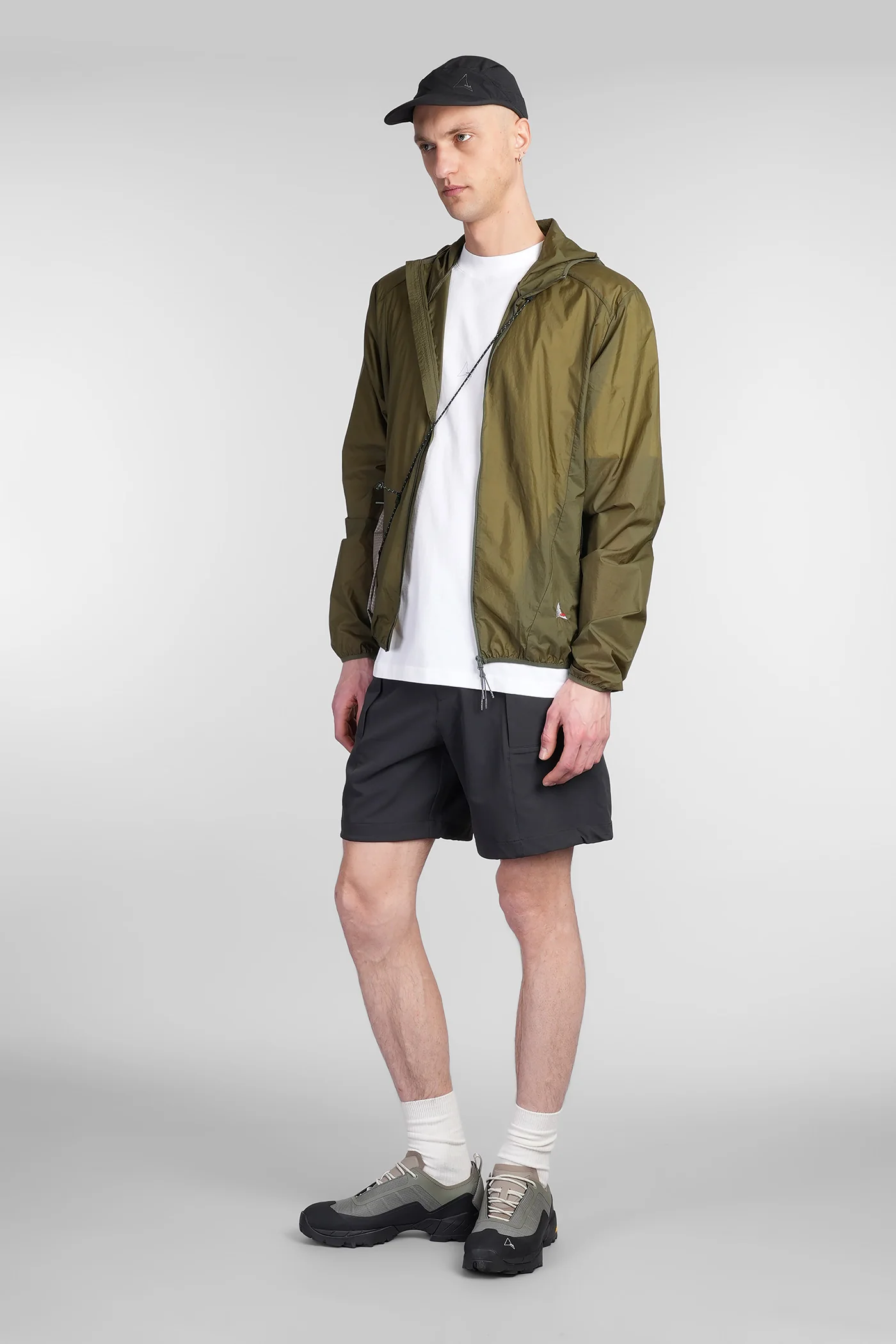 Packable Wind Jacket Casual jacket in green nylon - Image 2