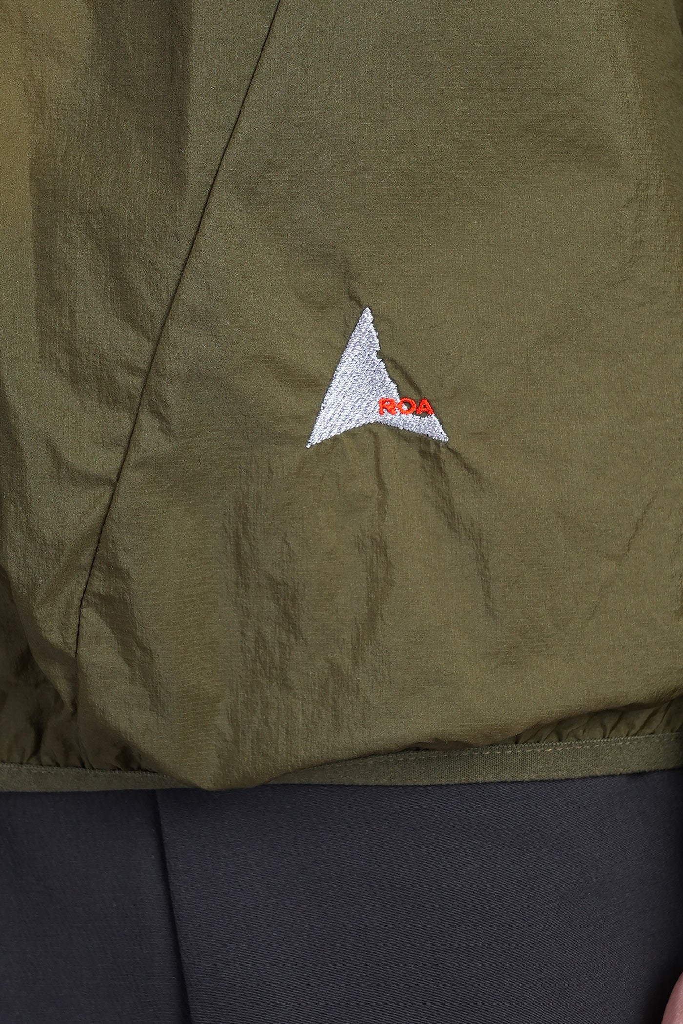 Packable Wind Jacket Casual jacket in green nylon - Image 5