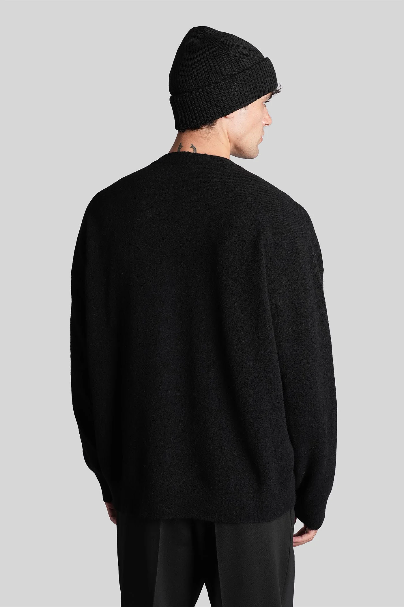 Knitwear in black polyamide - Image 3
