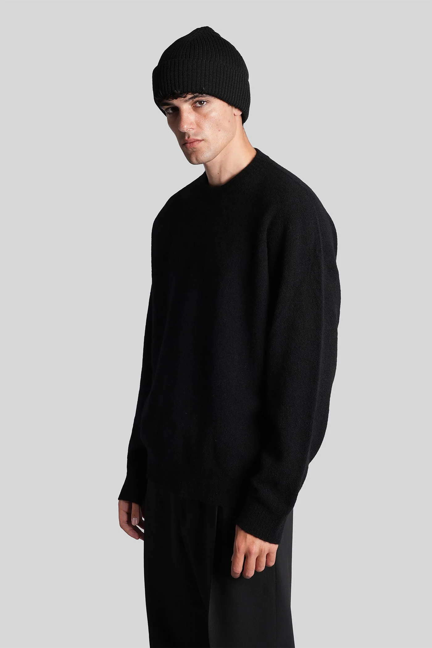 Knitwear in black polyamide - Image 4