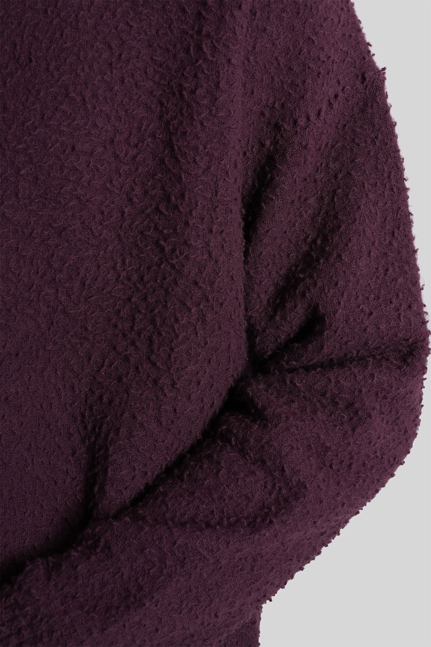 Knitwear in bordeaux wool - Image 5