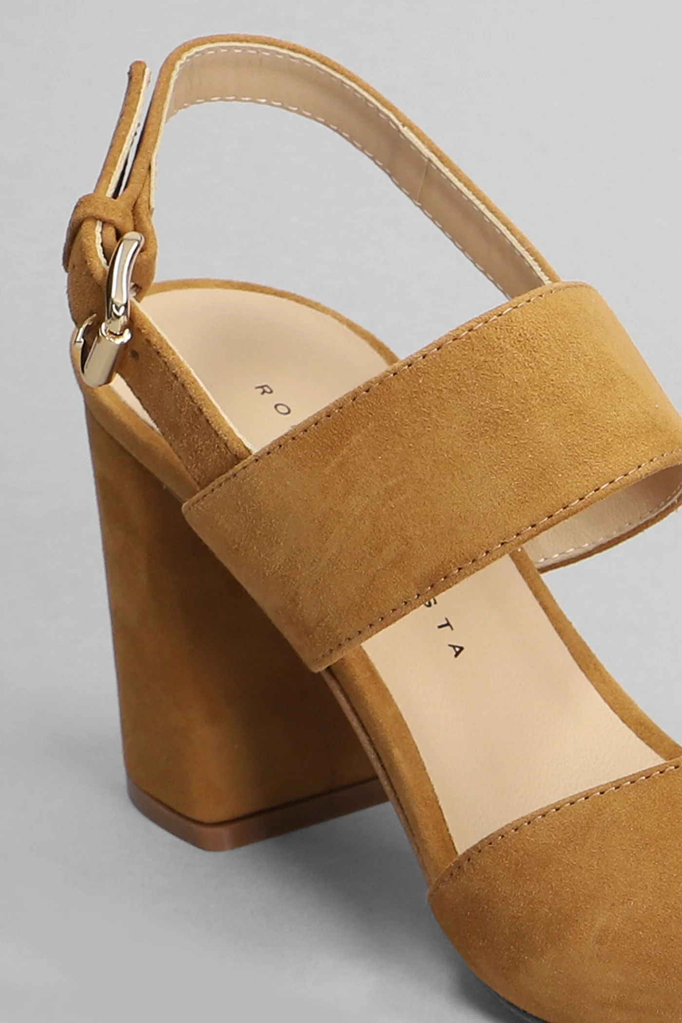 Bucaneve Sandals in leather color suede - Image 5