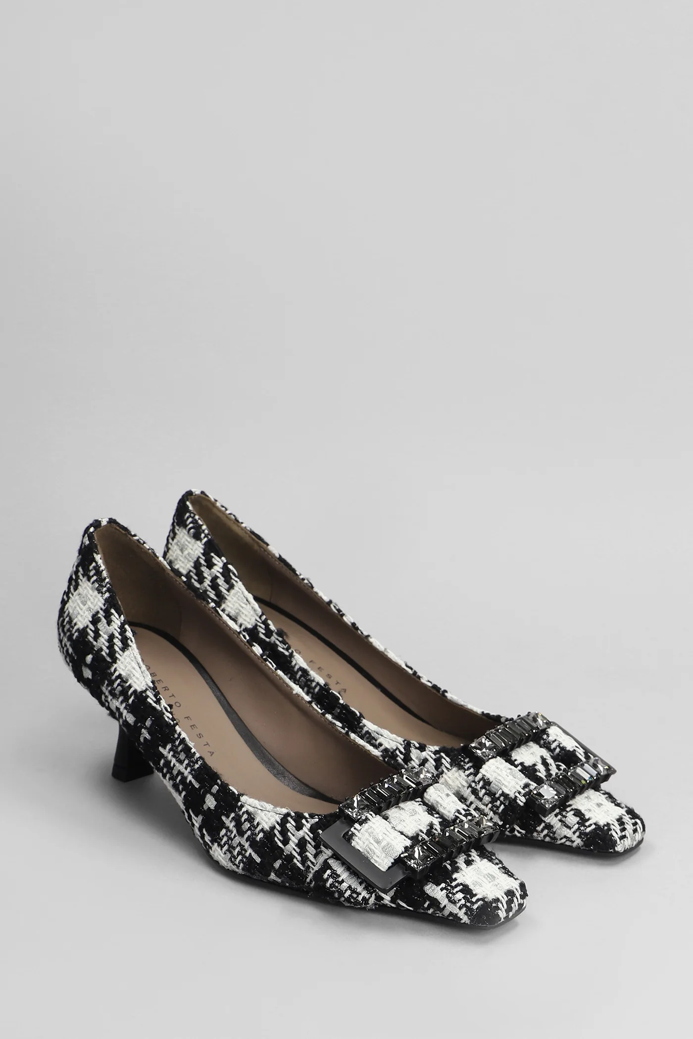 Only Pumps in black wool - Image 2