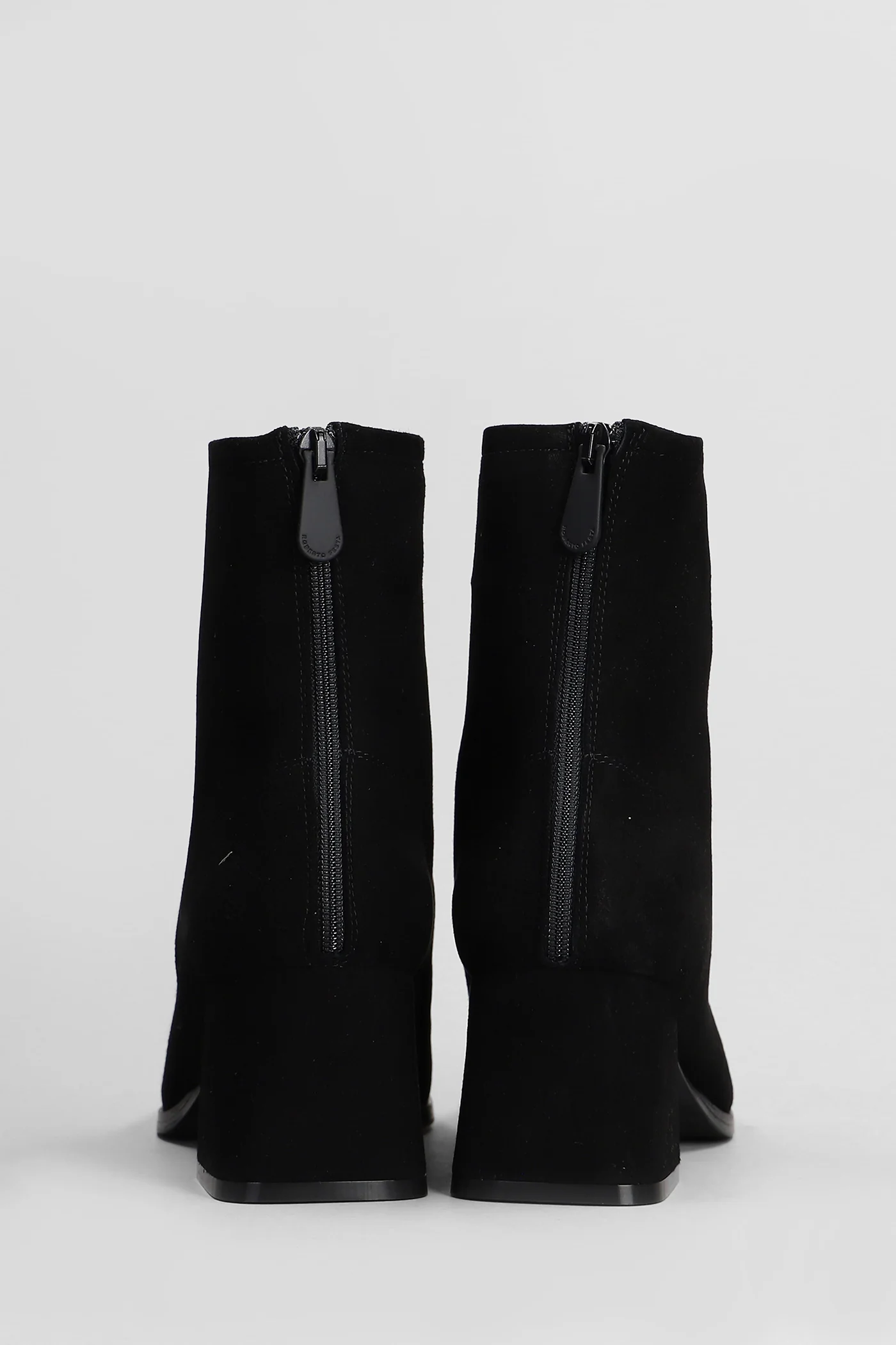 Ylaria High heels Ankle boots in black suede - Image 4