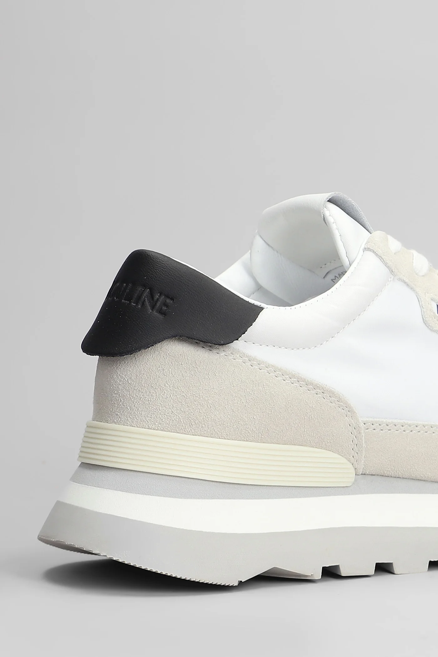 Akiko Sneakers in white nylon - Image 5