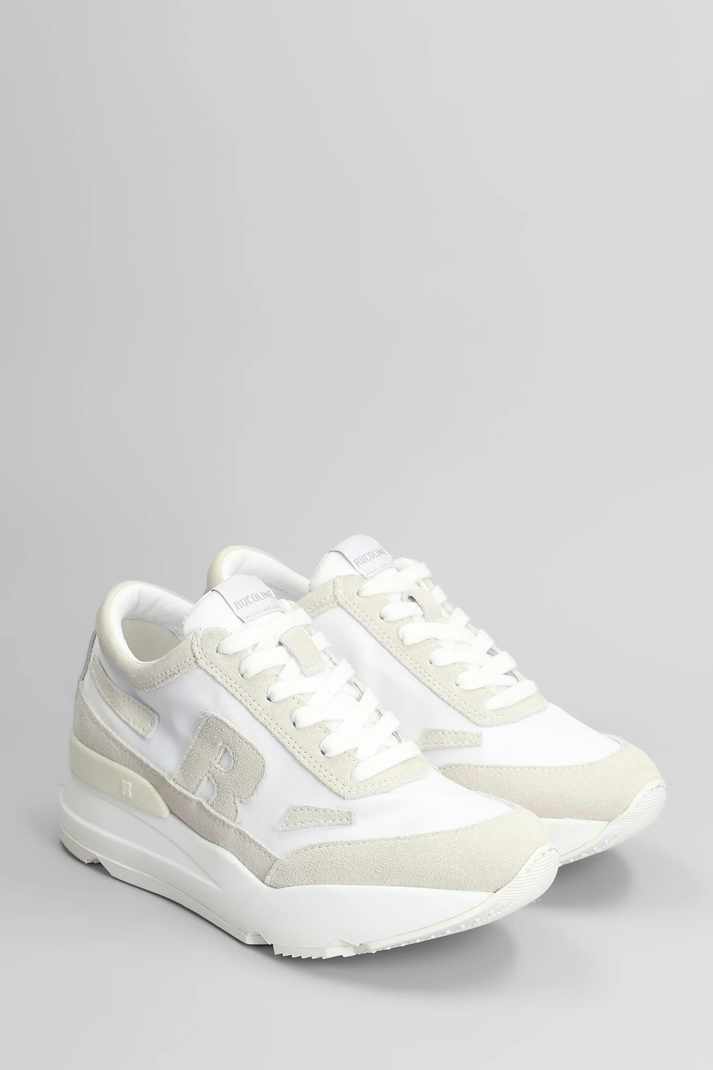 R-Evolve Sneakers in white nylon - Image 2
