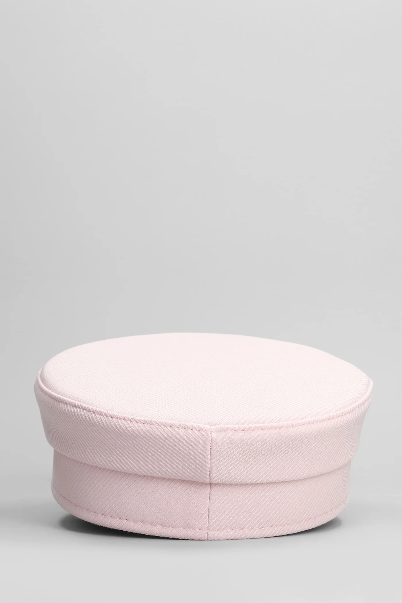Baker Boy Hats in rose-pink cotton - Image 3