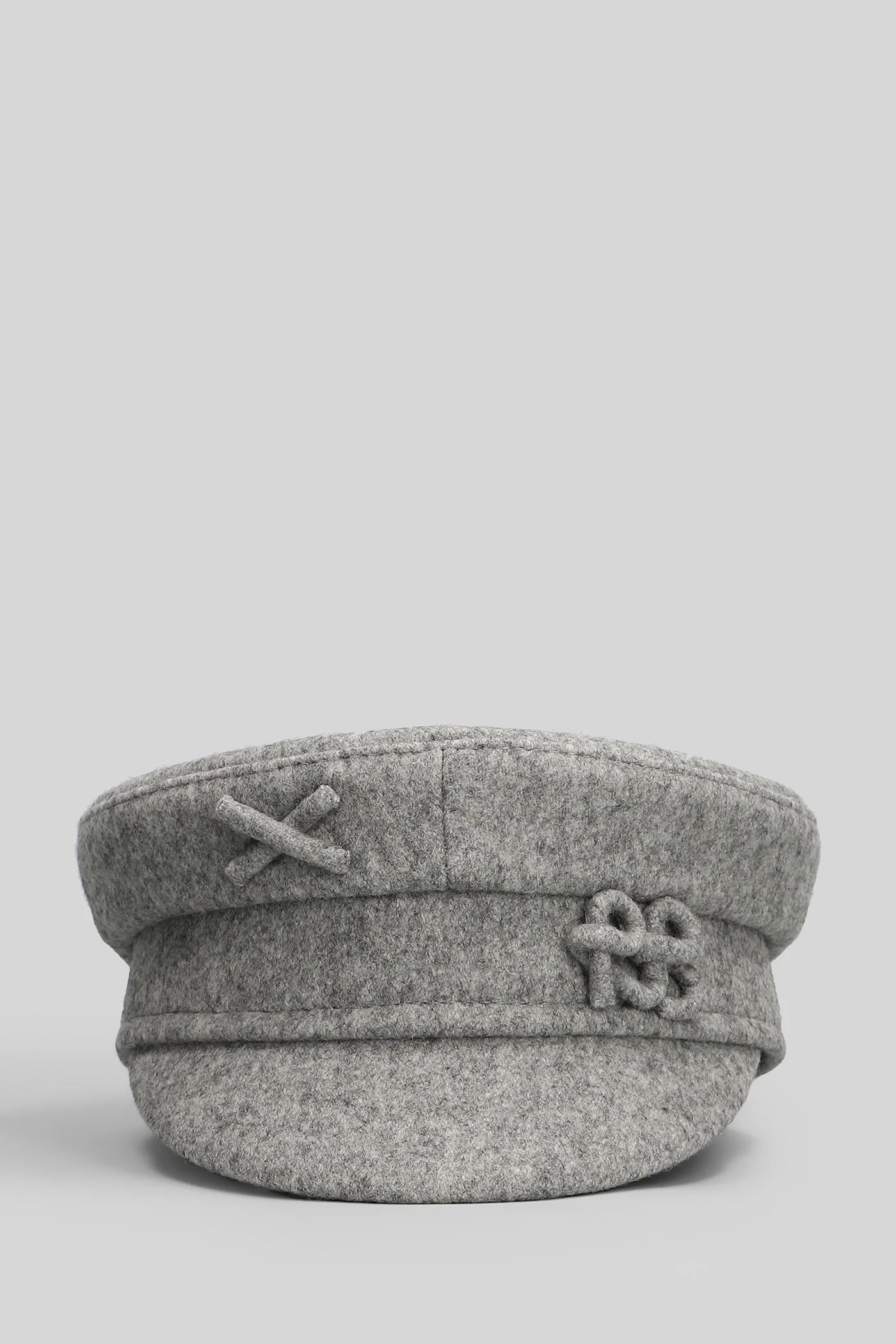 Boy Cap Hats in grey wool