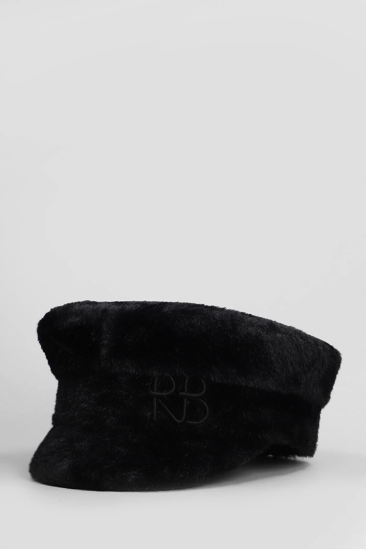 Hats in black polyester - Image 2