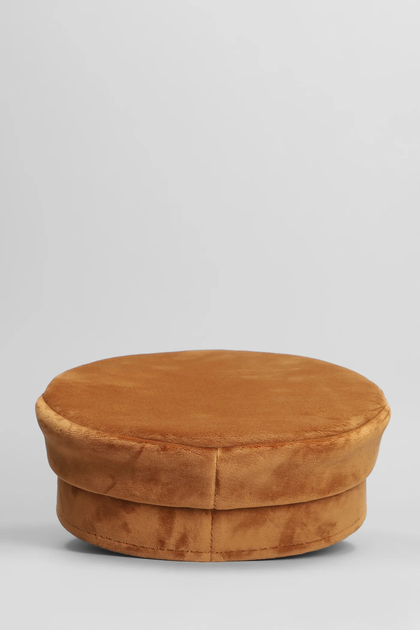 Logo-Embellished Hats in brown polyester - Image 3