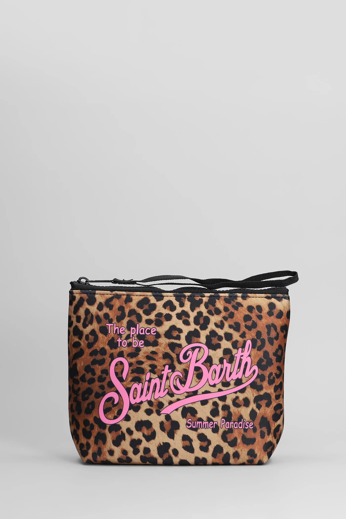 Aline Clutch in Animalier polyester