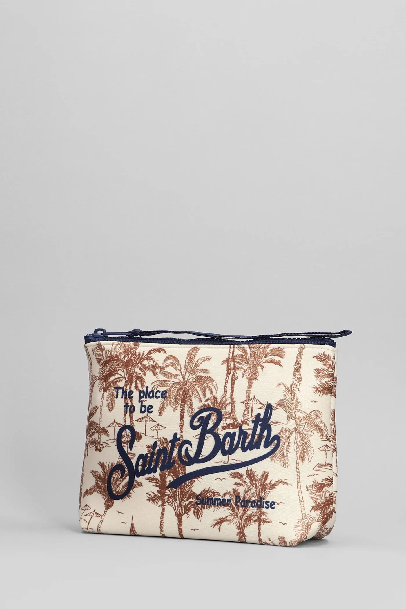 Aline Clutch in beige Neoprene - Image 2