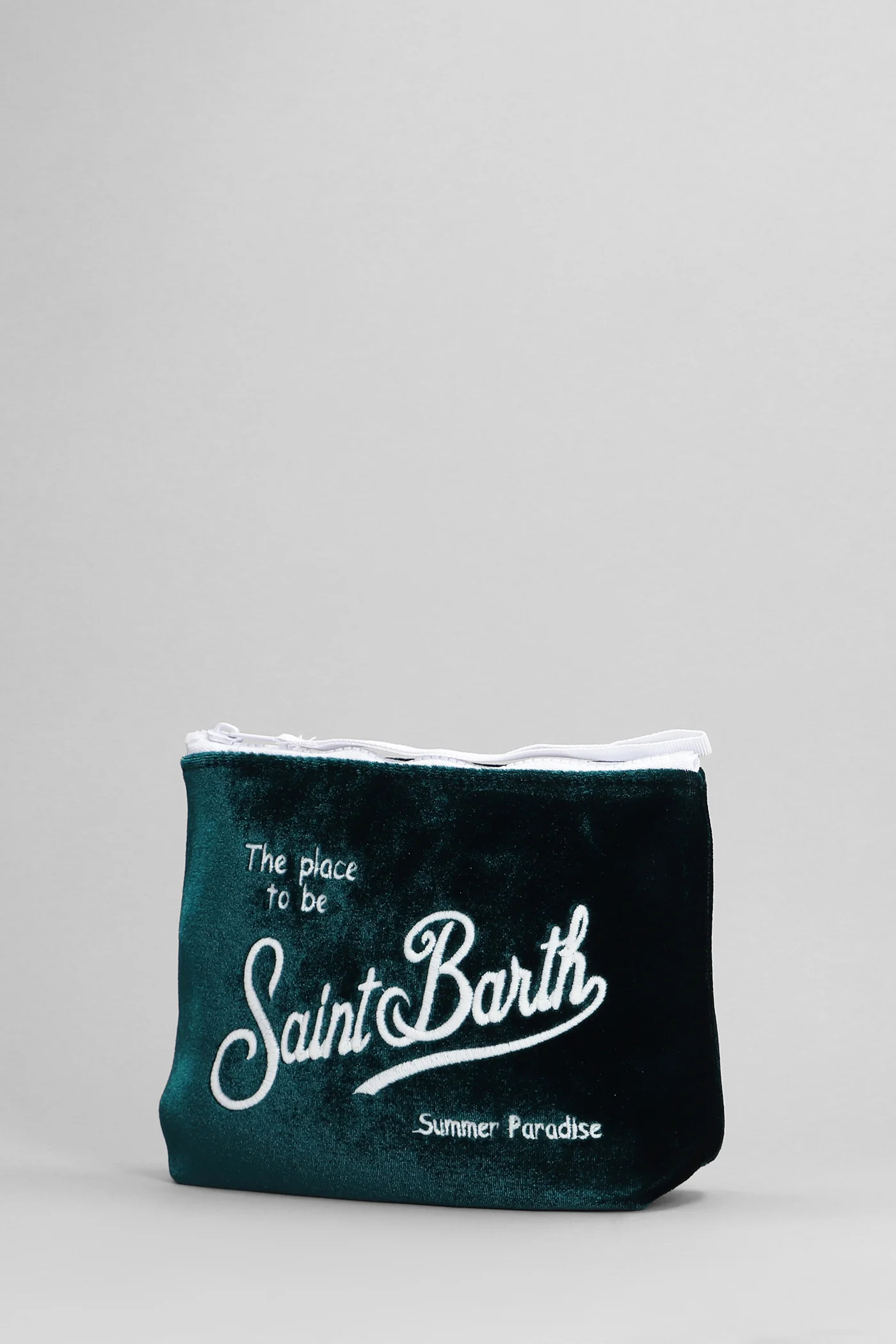 Aline Clutch in green Neoprene - Image 2