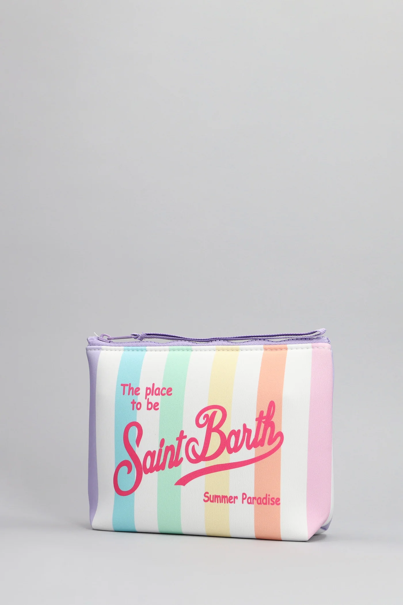 Aline Clutch in white Neoprene - Image 2
