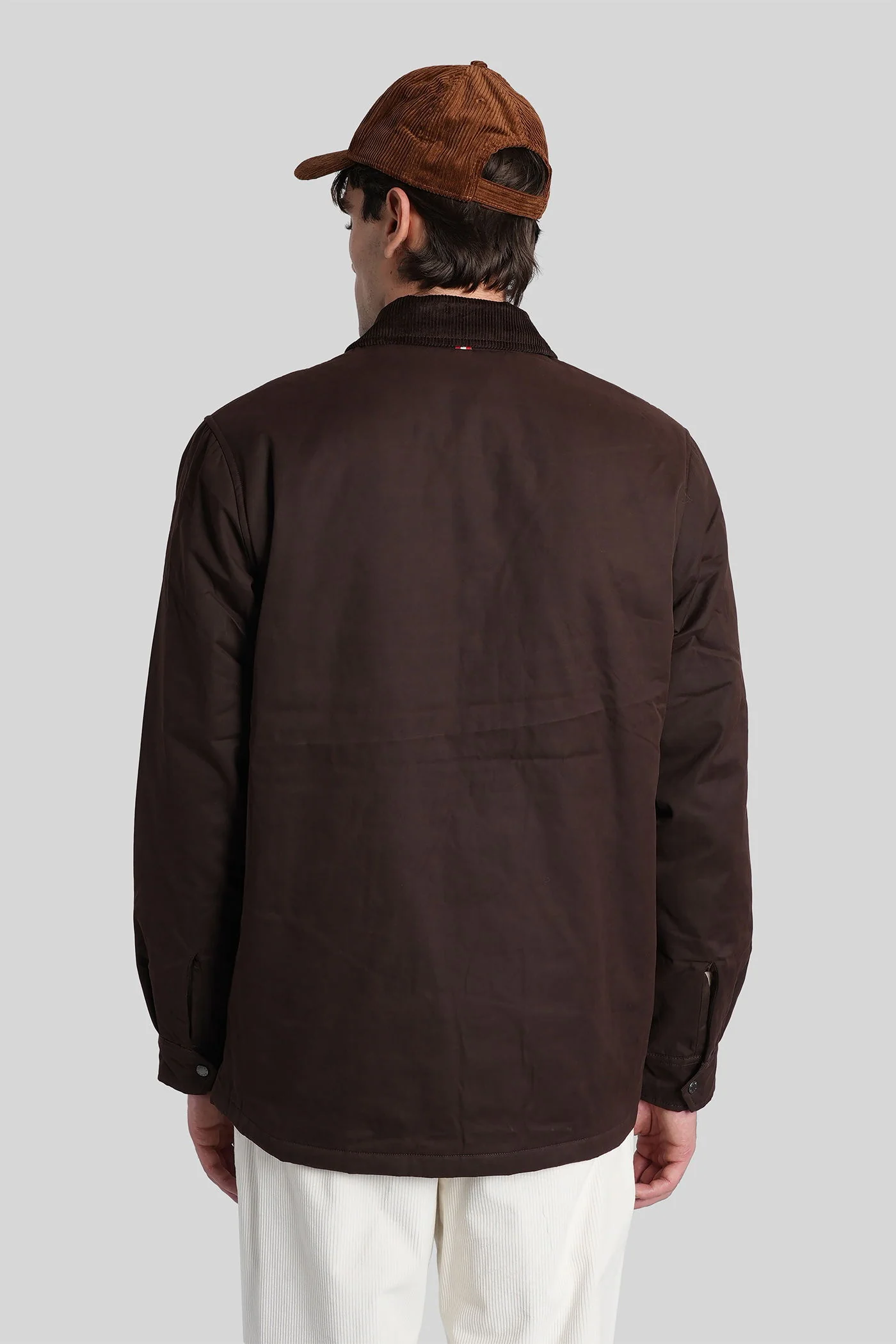 Bexley wax Casual jacket in brown polyester - Image 3