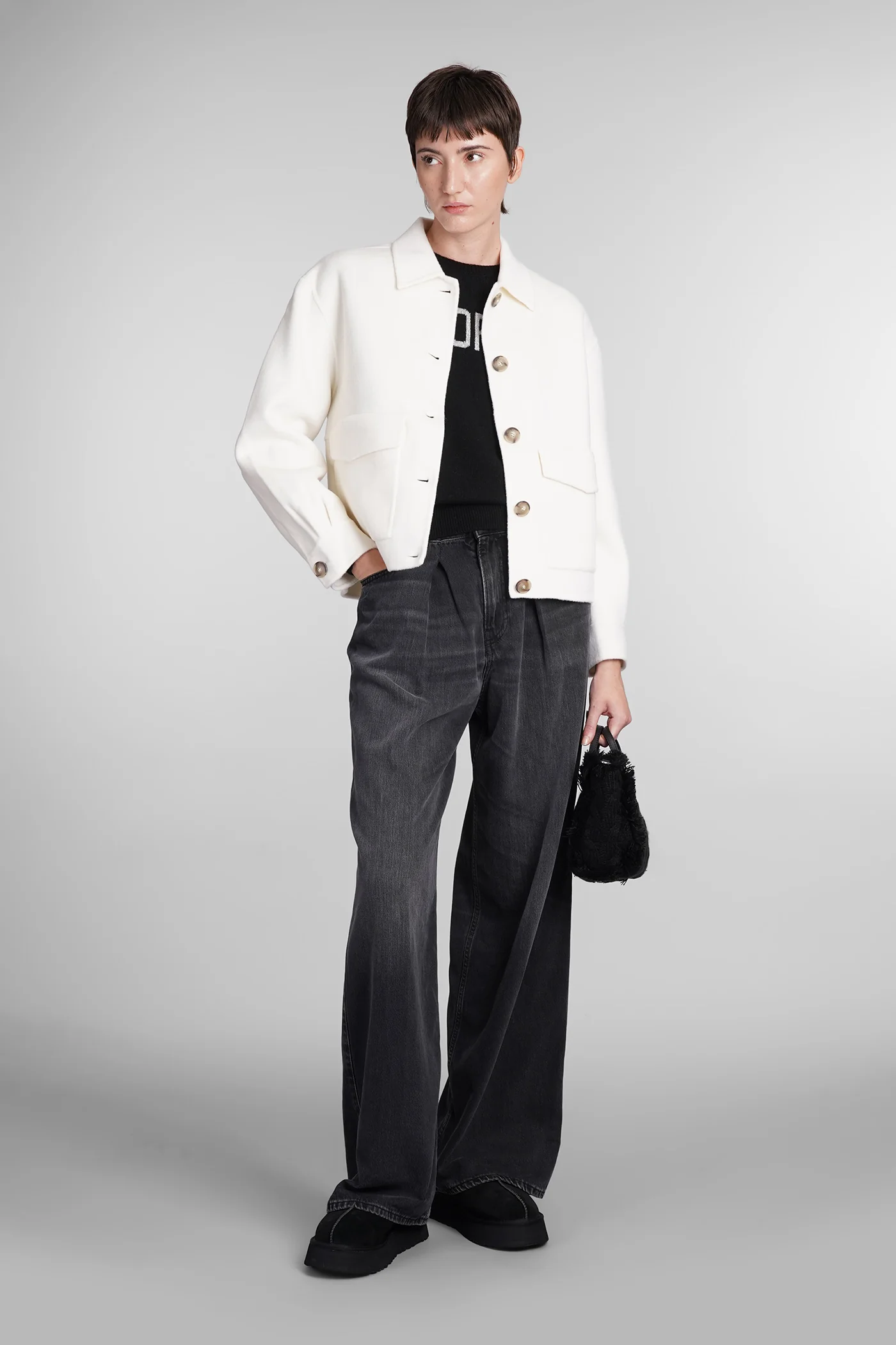Bonnibel Casual jacket in beige wool - Image 2
