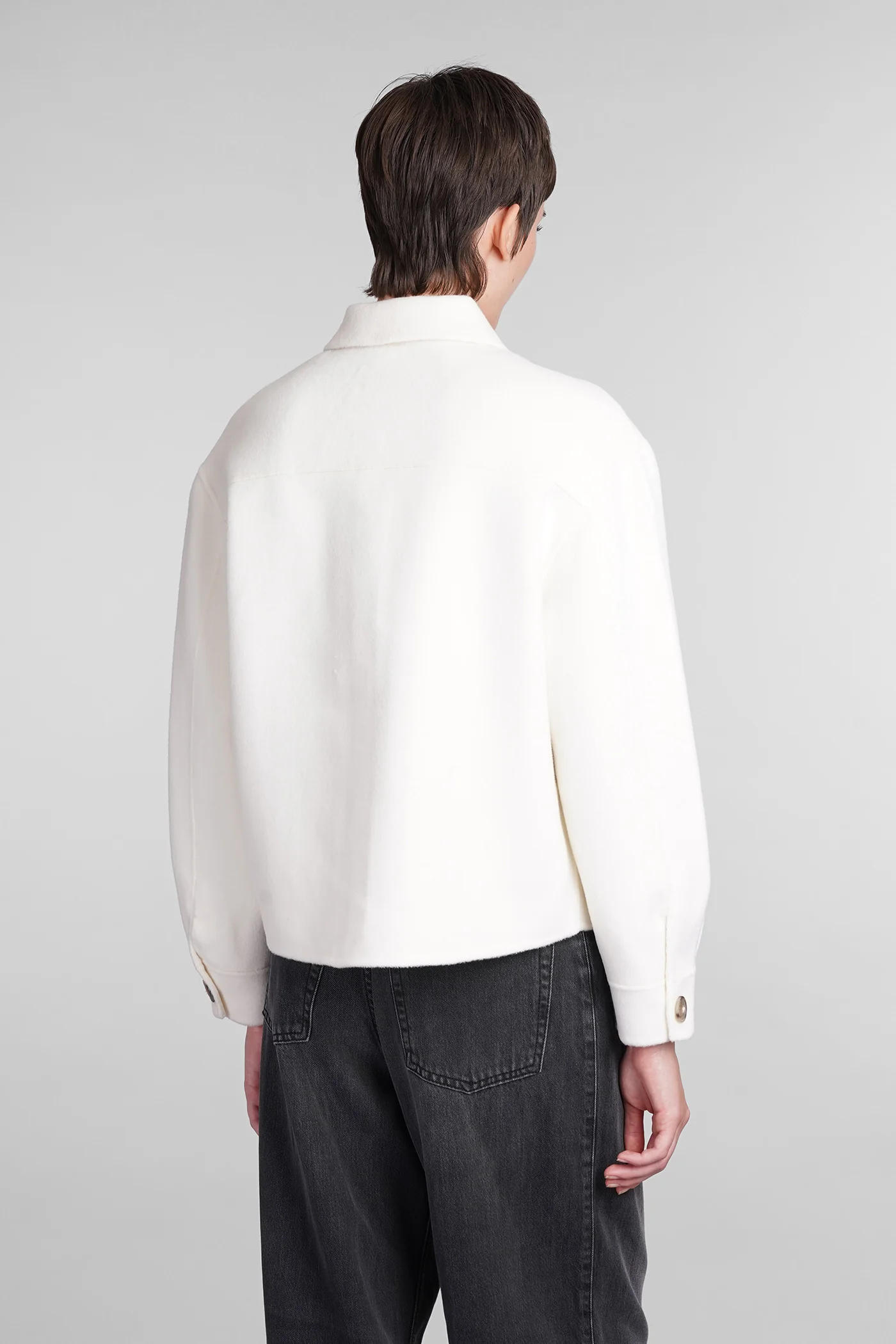Bonnibel Casual jacket in beige wool - Image 3