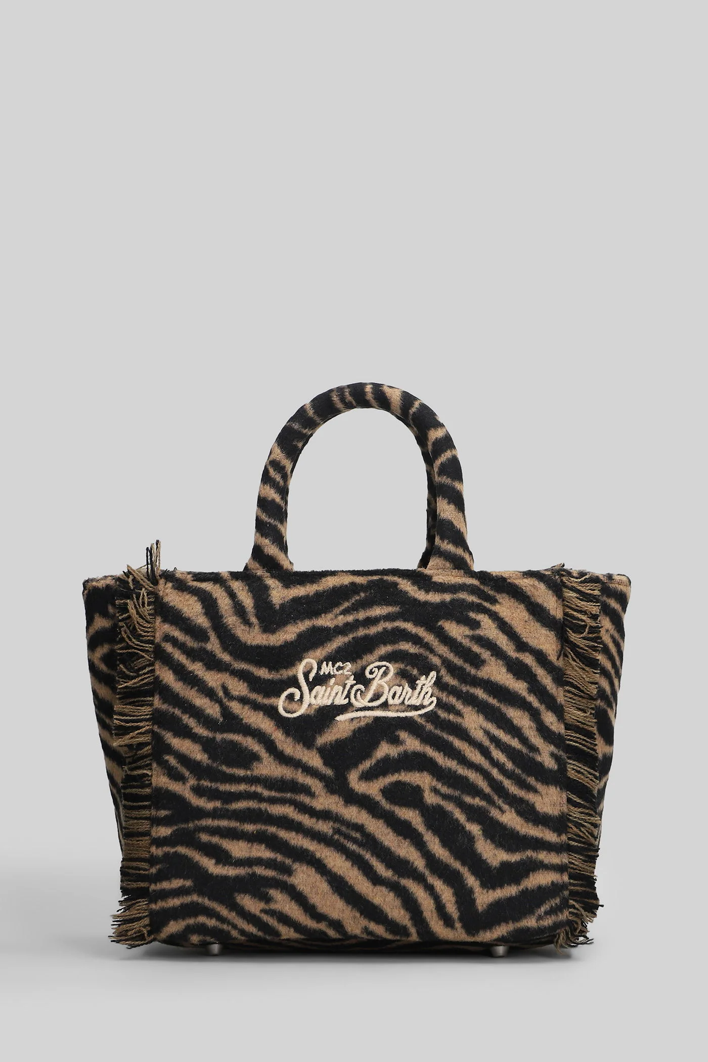 Colette felt Tote in Animalier polyester - Image 3