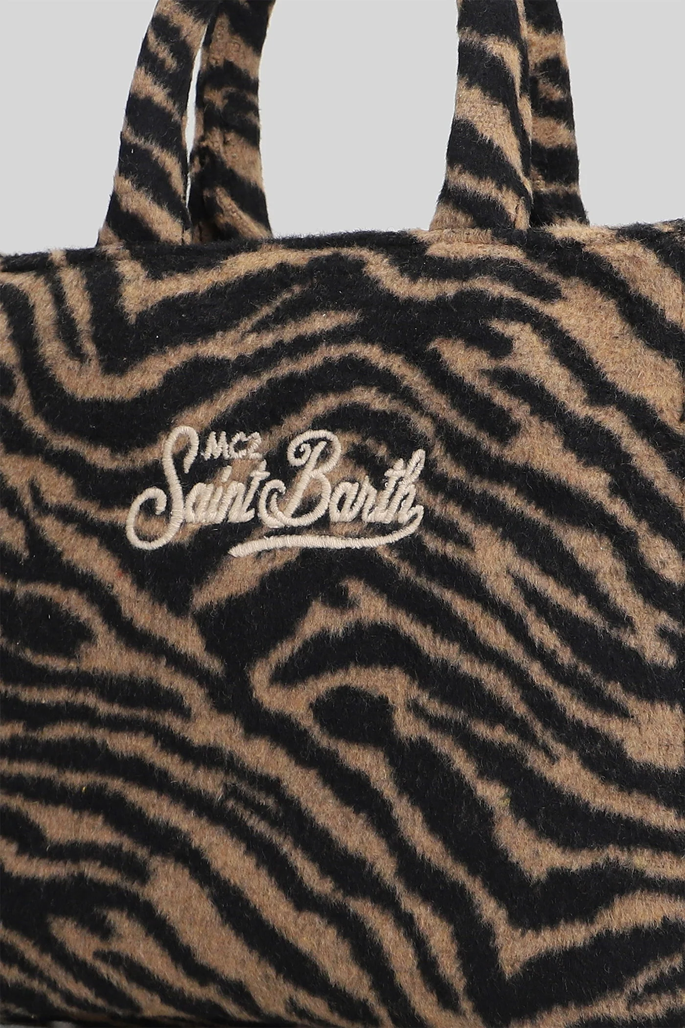 Colette felt Tote in Animalier polyester - Image 4