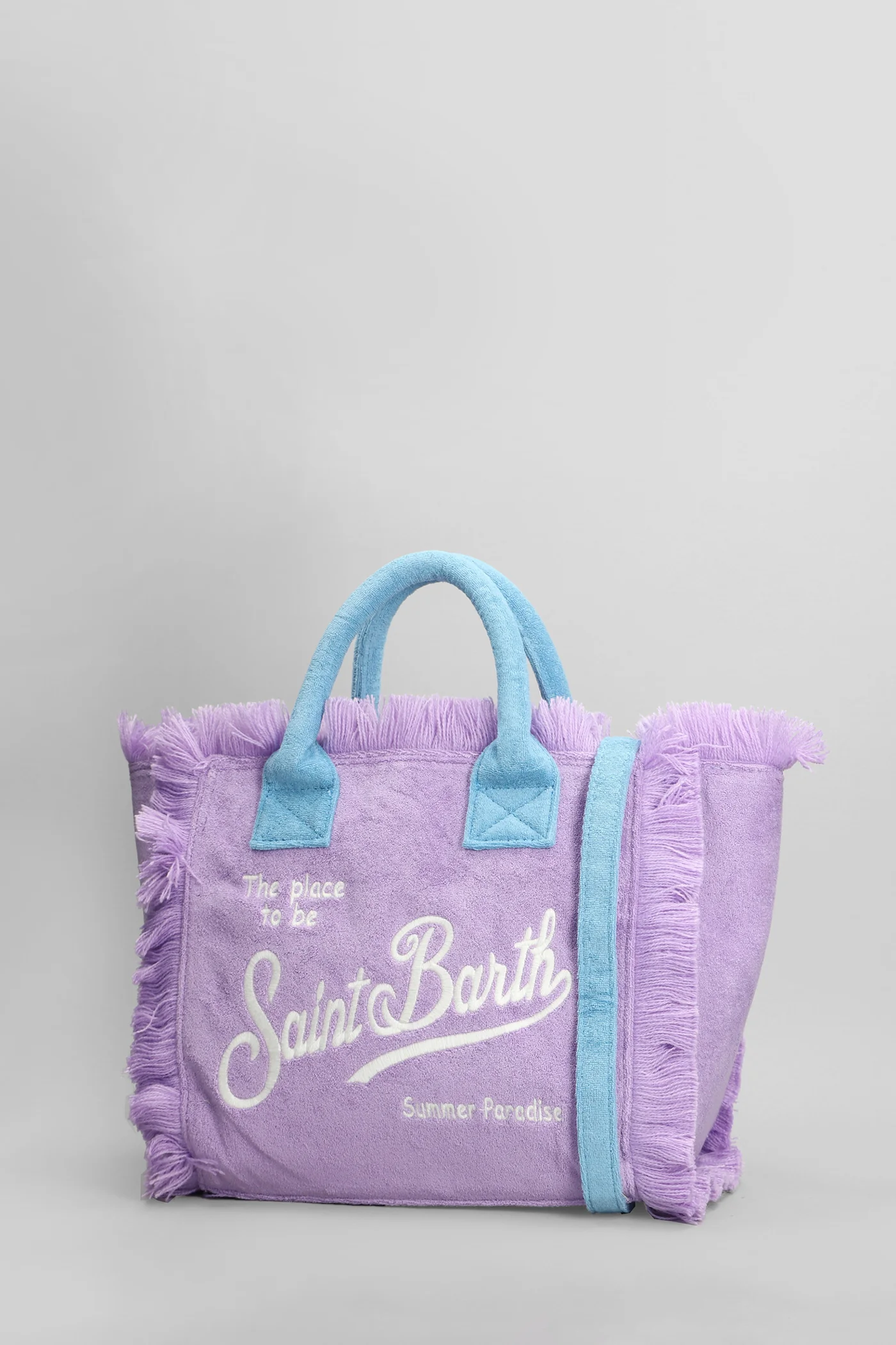 Colette sponge Tote in Viola cotton - Image 2