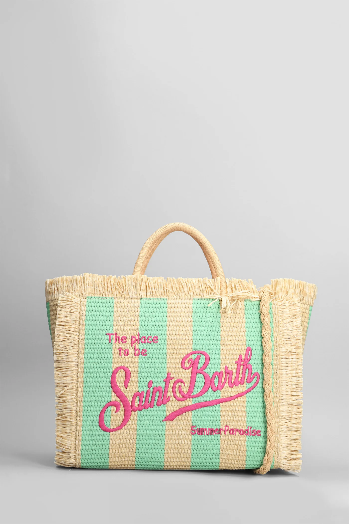 Colette straw n Tote in beige raffia