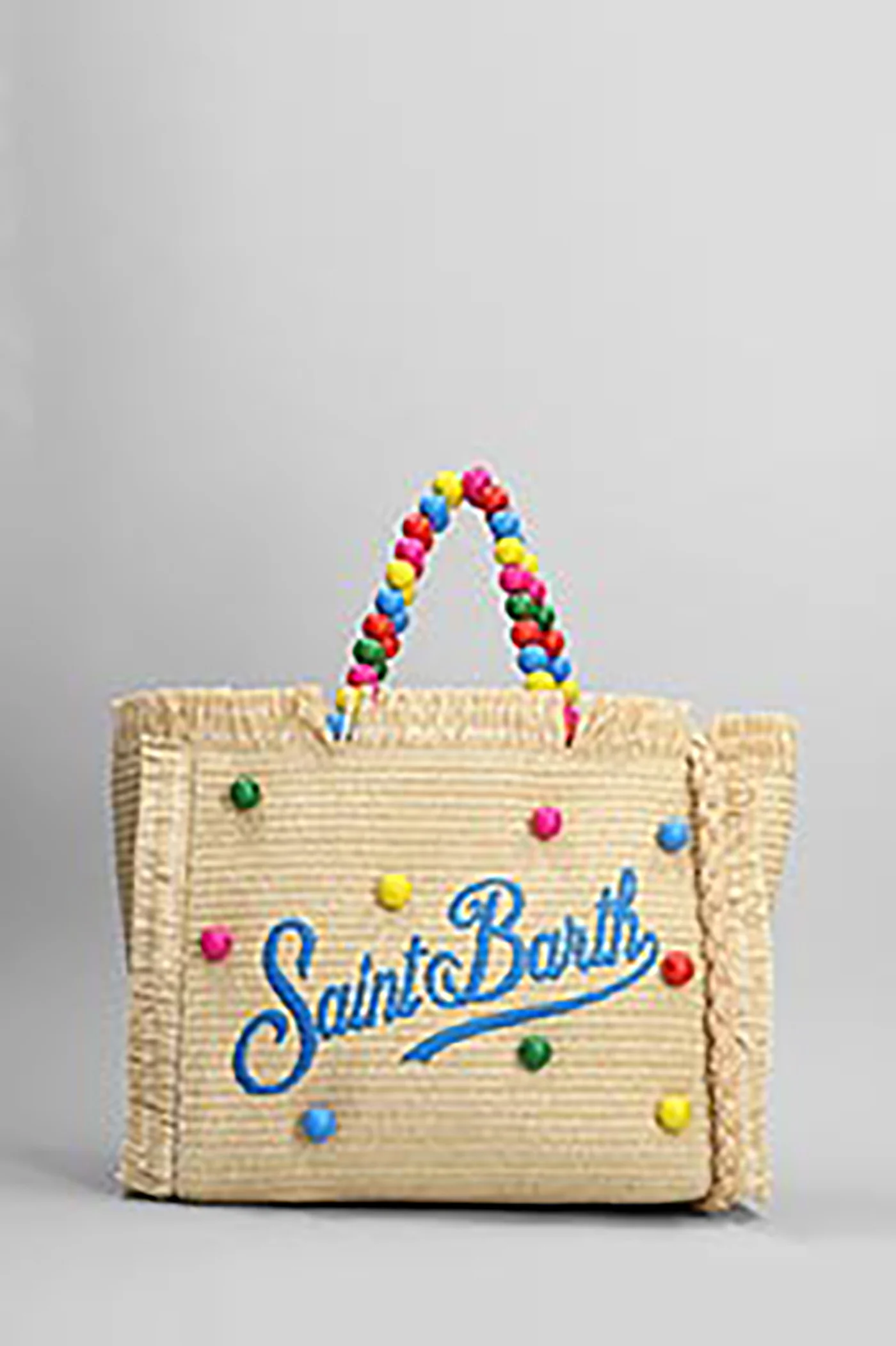 Colette straw n Tote in beige raffia