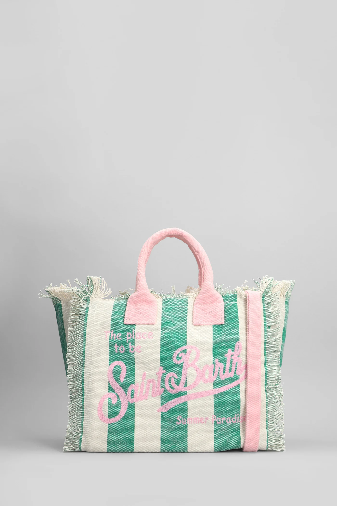Colette Tote in beige cotton