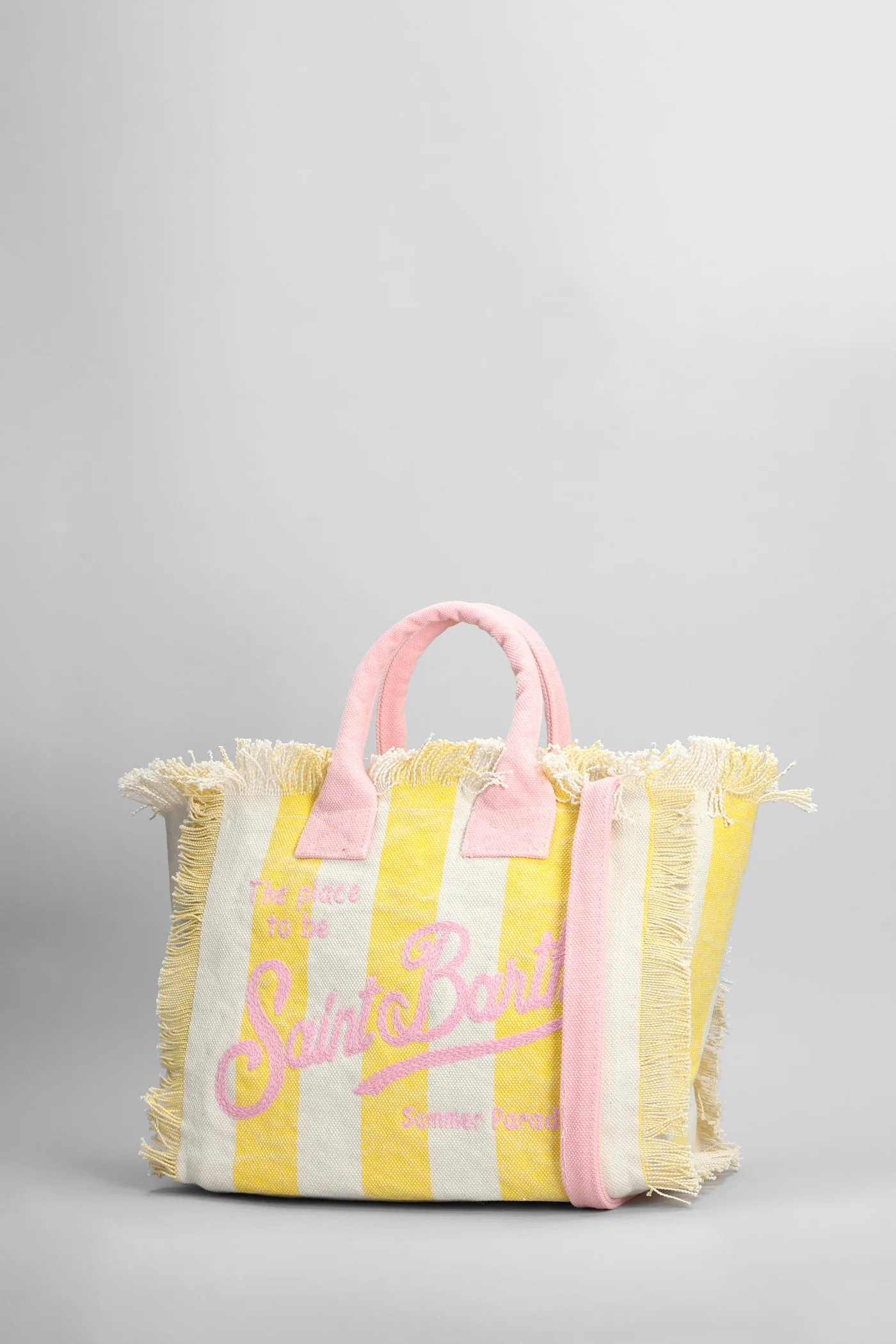 Colette Tote in beige cotton - Image 2