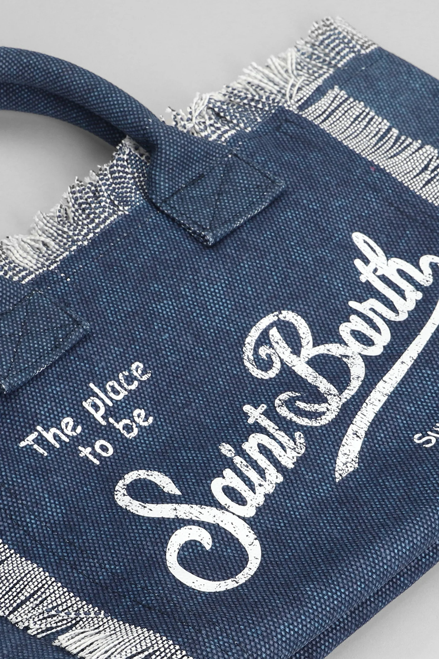 Colette Tote in blue cotton - Image 4