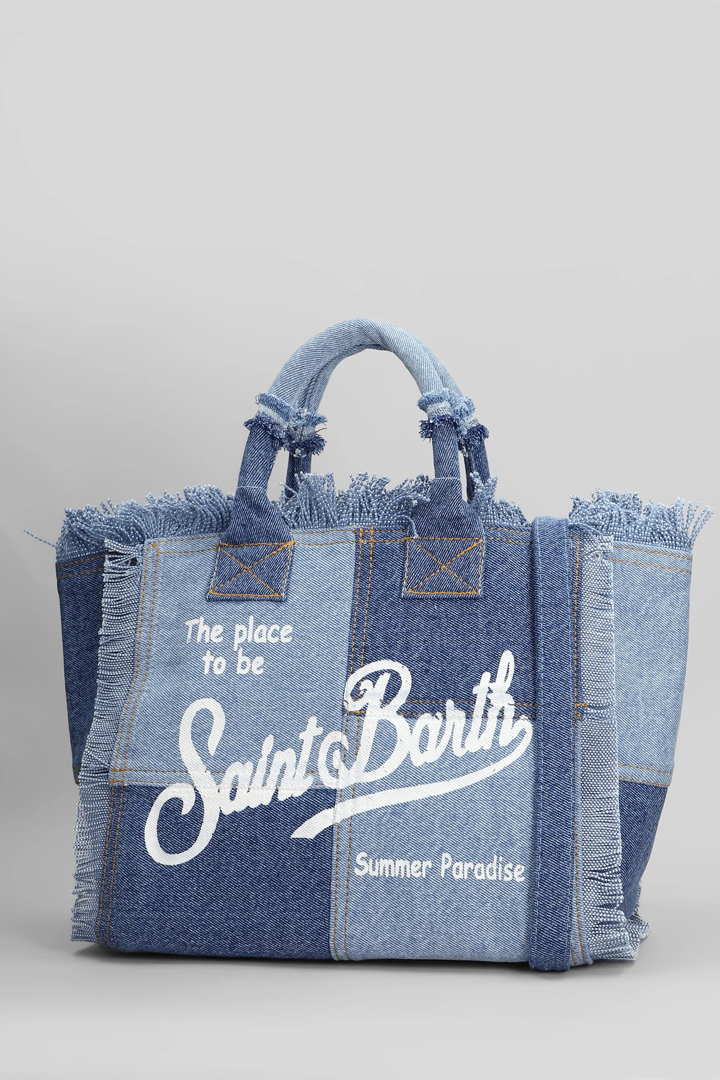 Colette Tote in blue denim - Image 2
