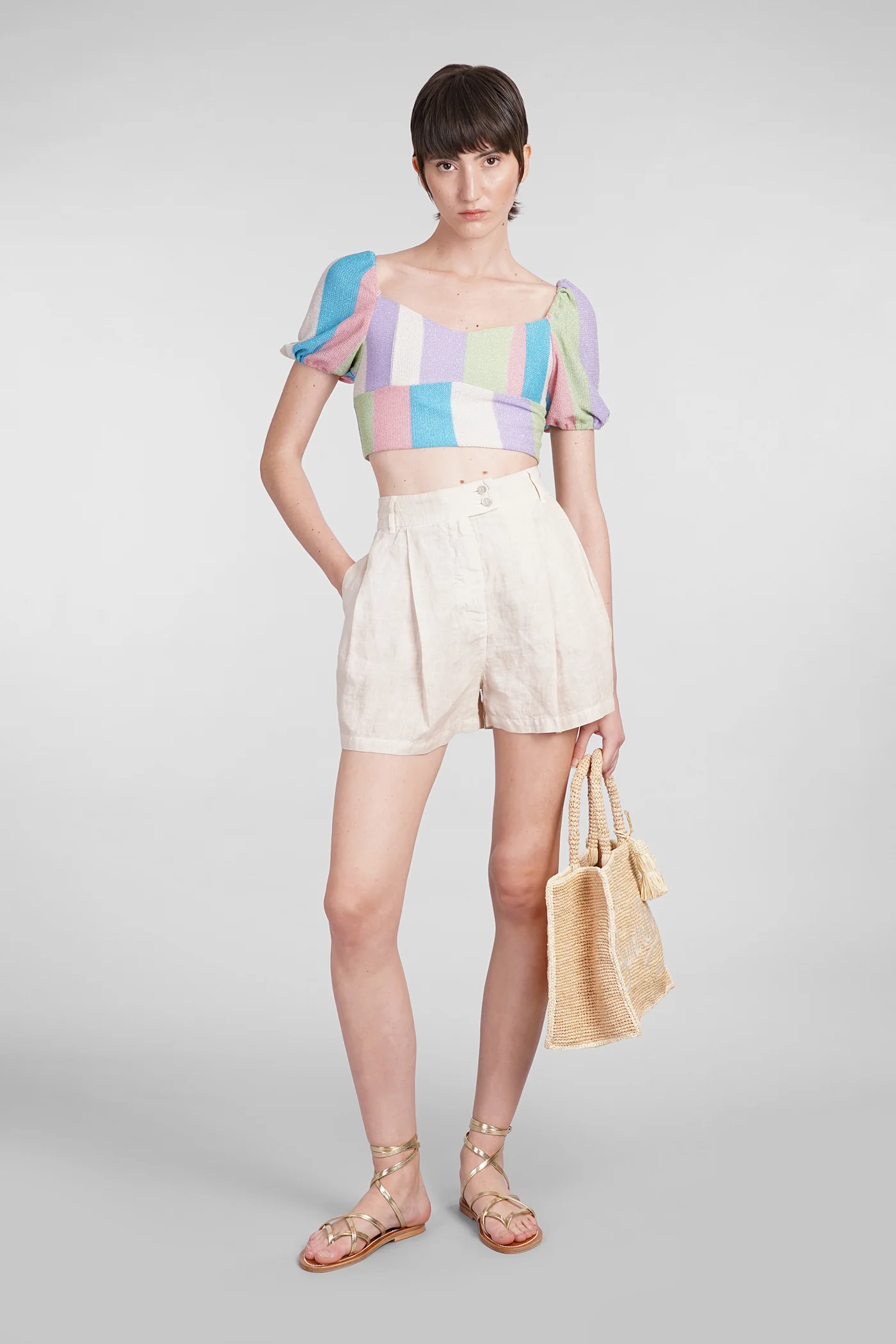 Delia Topwear in multicolor viscose - Image 2