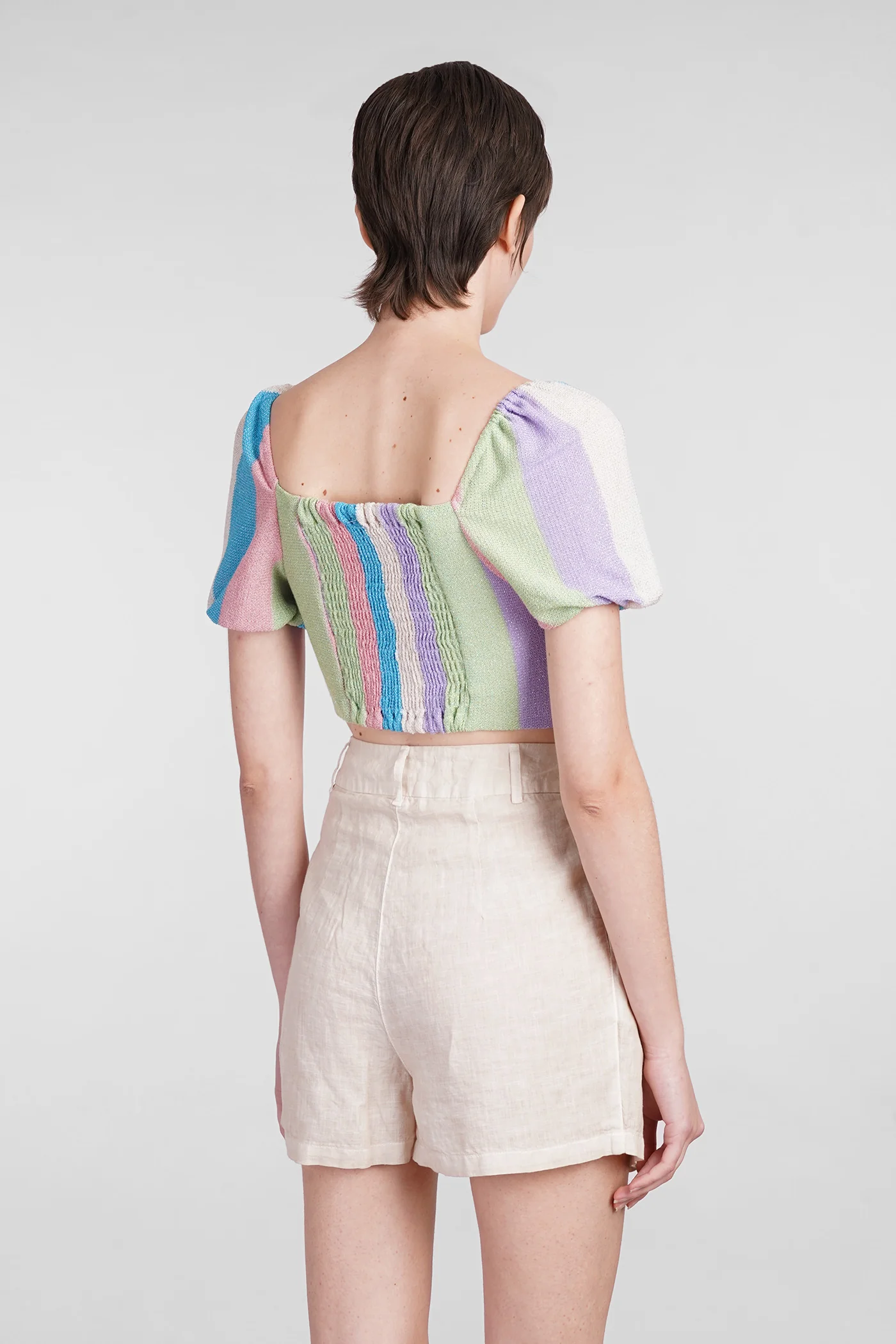 Delia Topwear in multicolor viscose - Image 3